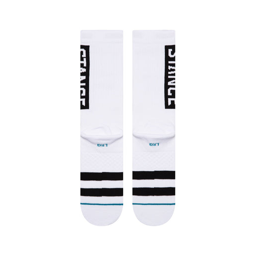 Stance OG Crew Sock 9 Pack White