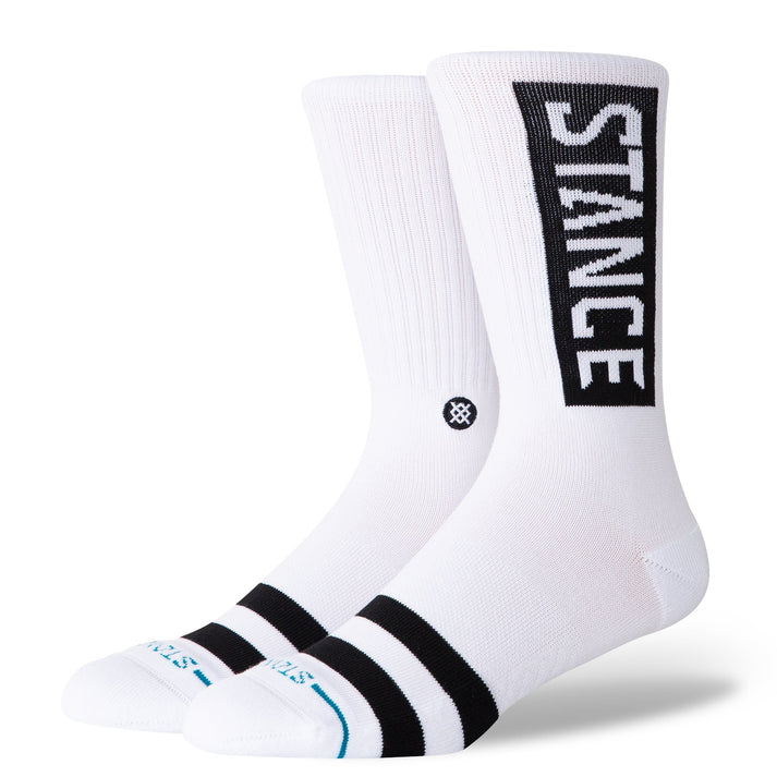 Stance OG Crew Sock 3 Pack White