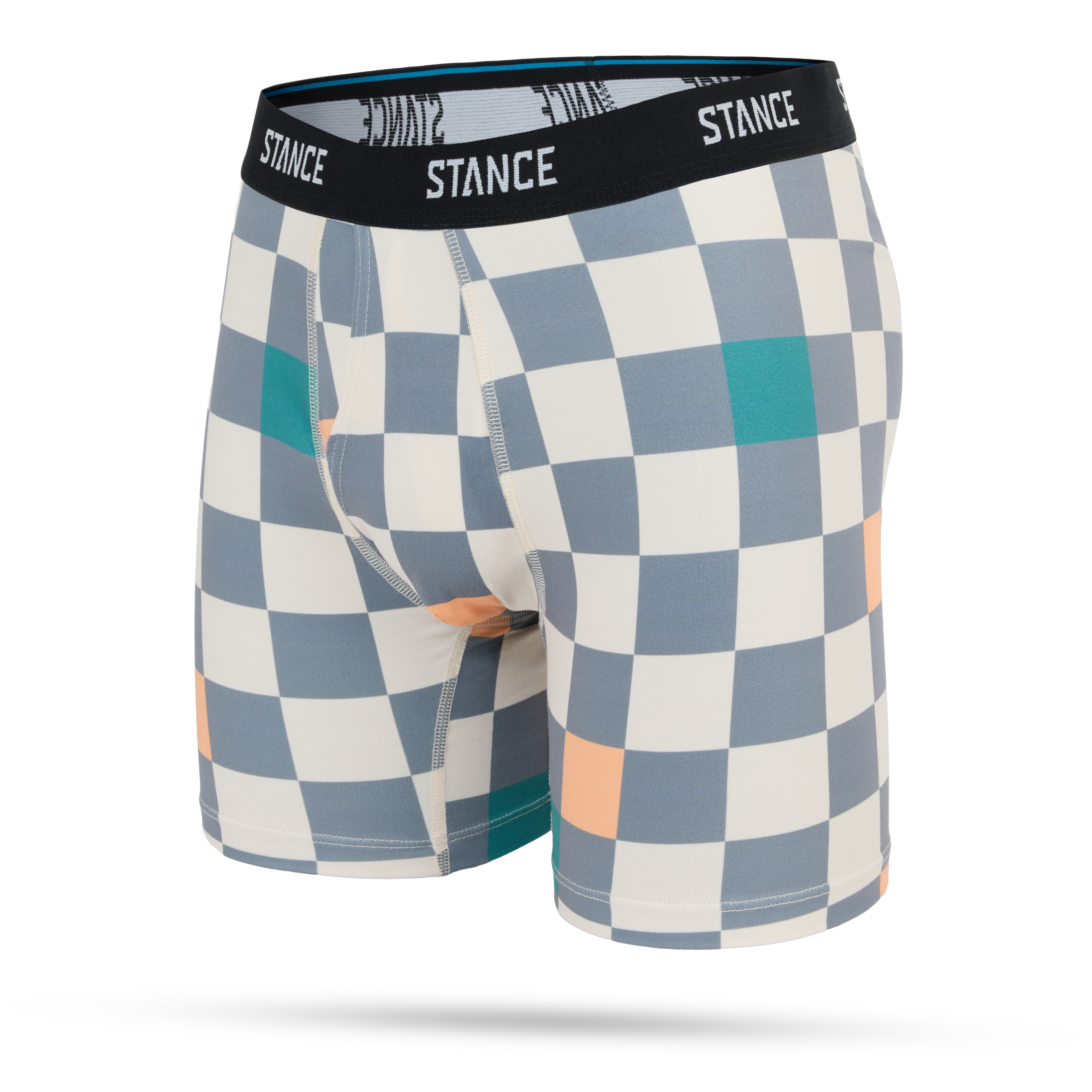 Stance Chef Check Boxer Brief - Mango