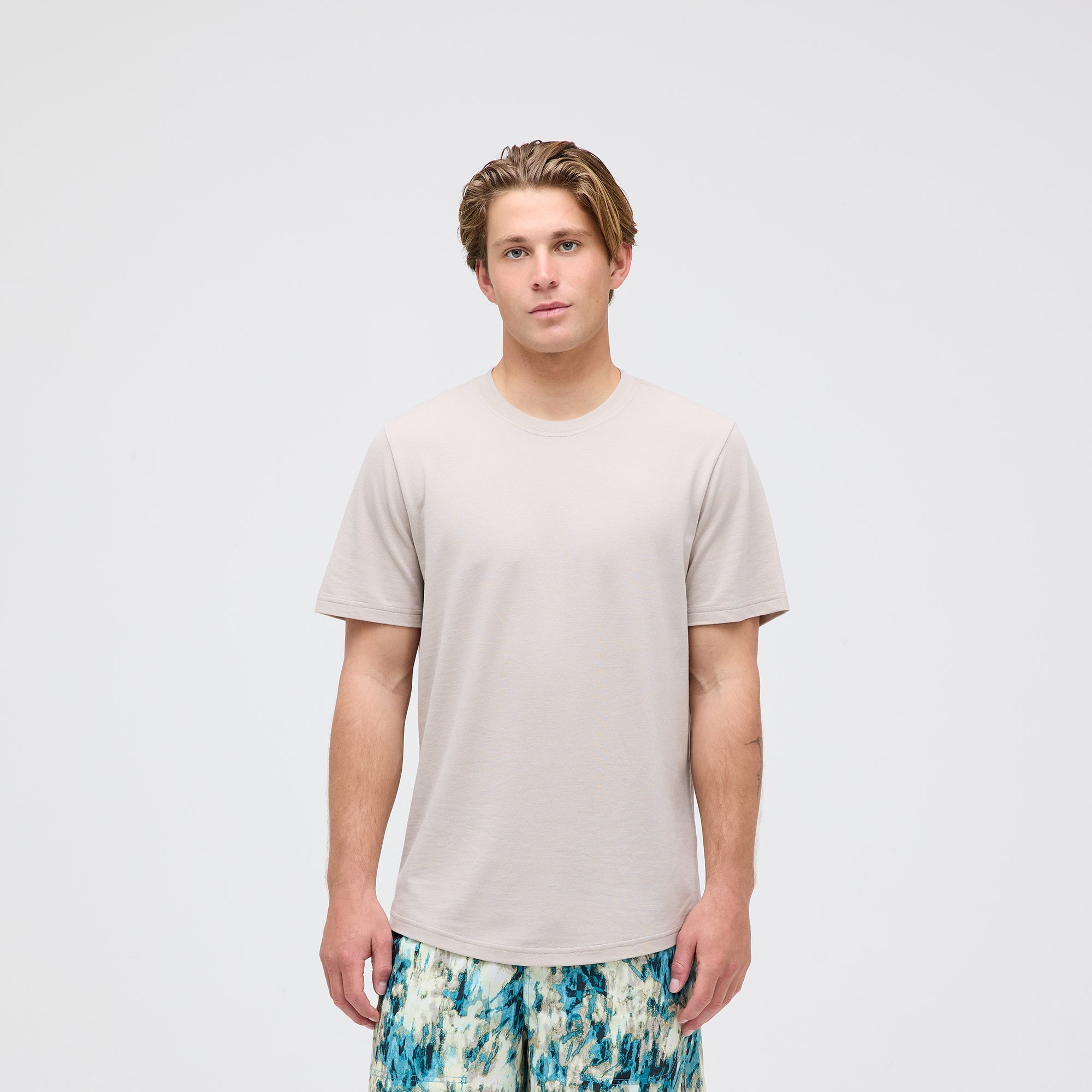 Stance Fragment 2.0 Short Sleeve Tee String Grey |model