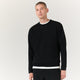Stance Aura Crew Sweatshirt Black |model