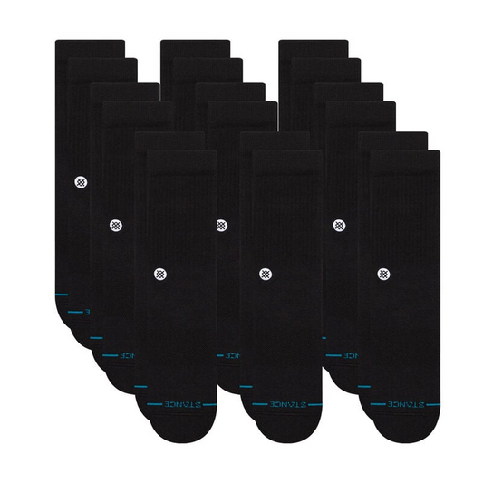 Stance ICON CREW SOCK 9 PACK Black