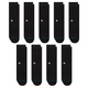 Stance ICON CREW SOCK 9 PACK Black