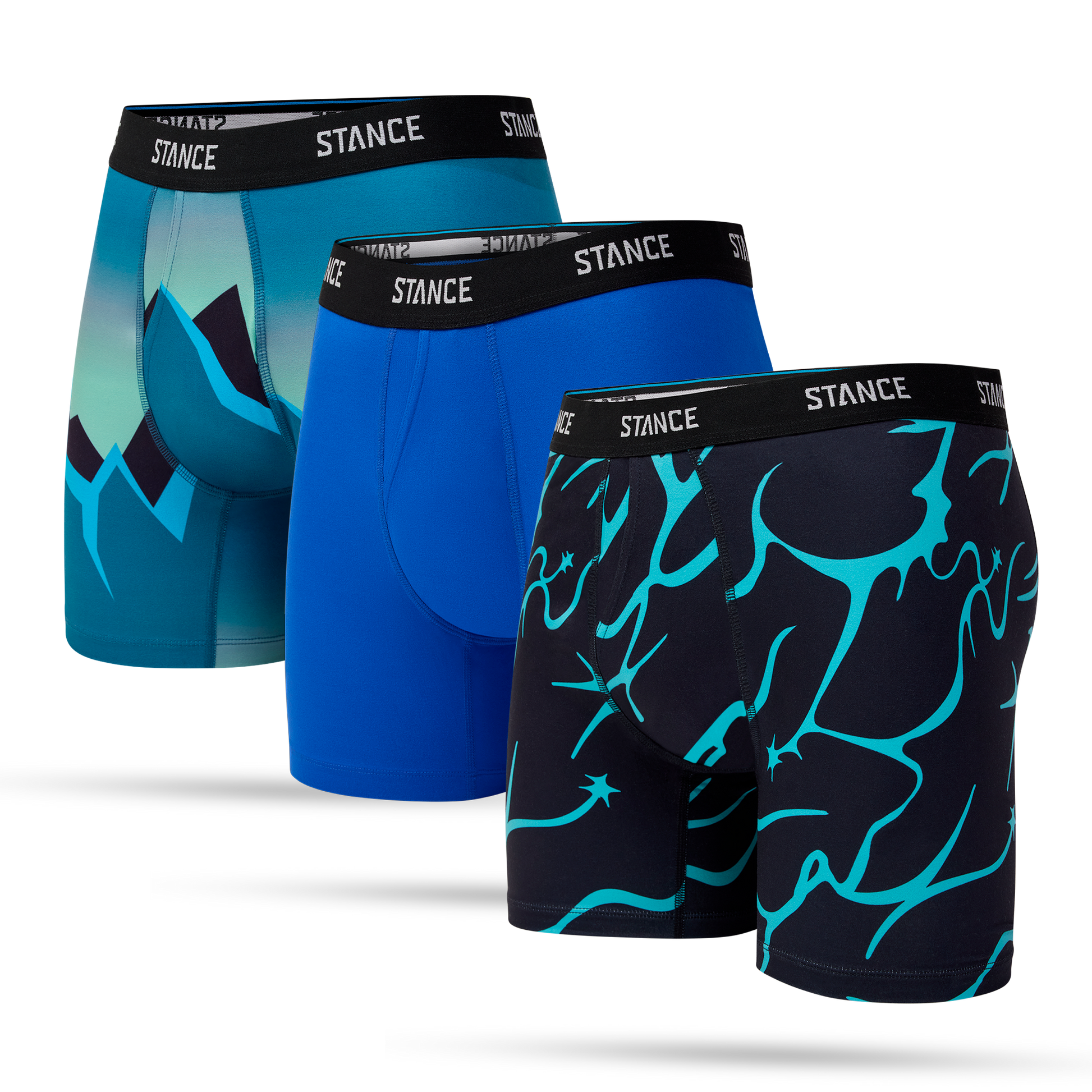 Stance Boxer Brief 3 Pack Blue