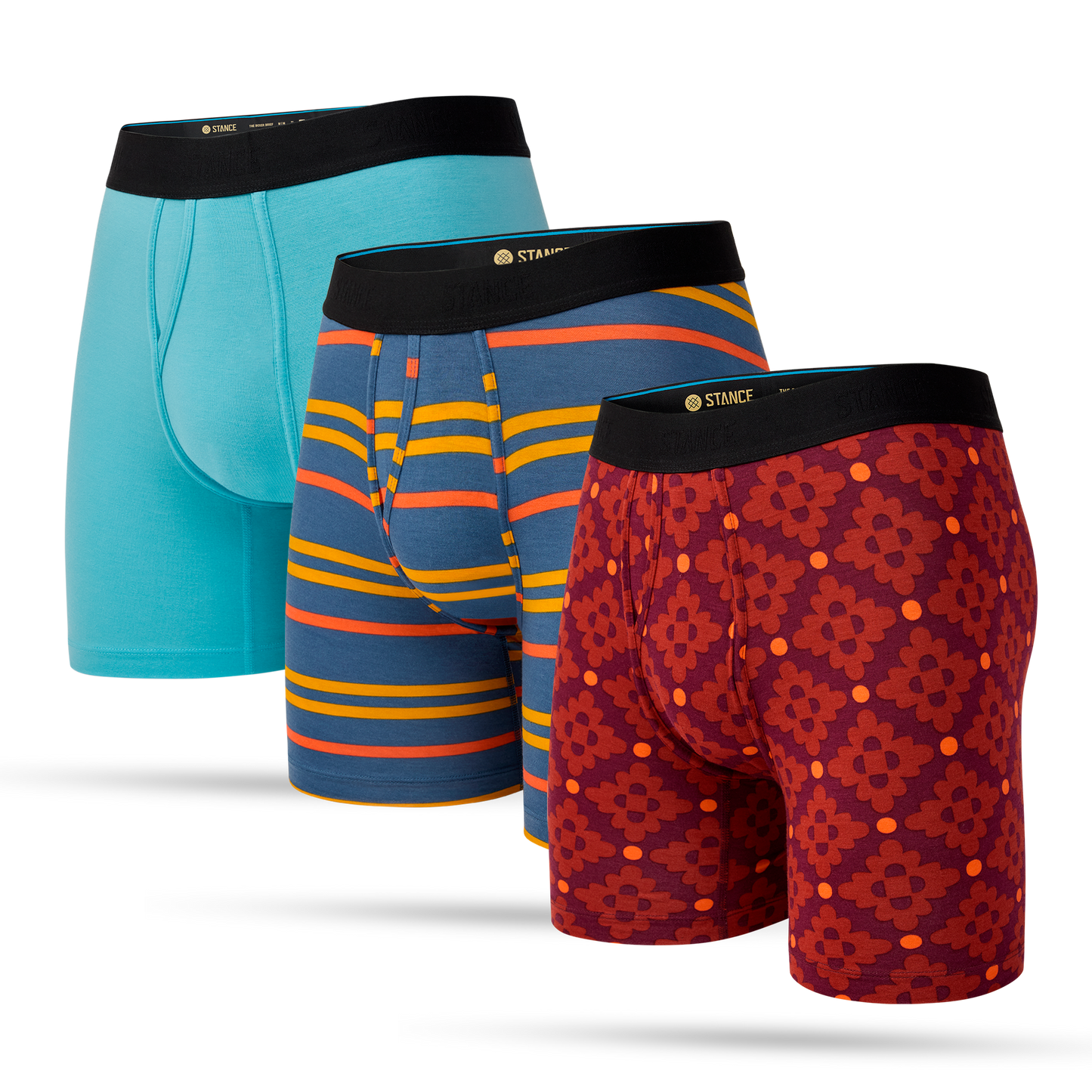 Stance Boxer Brief 3 Pack Blue