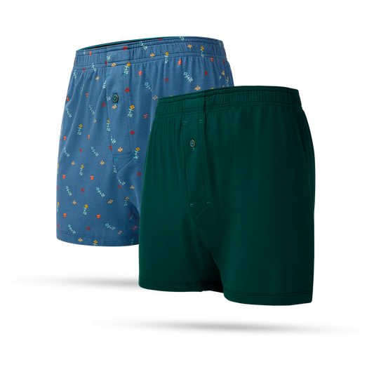 Stance Boxer Brief 2 Pack Blue