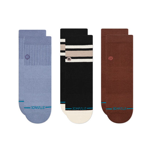 Stance Lifestyle Icon & Boyd Quarter Sock 3 Pack Multi