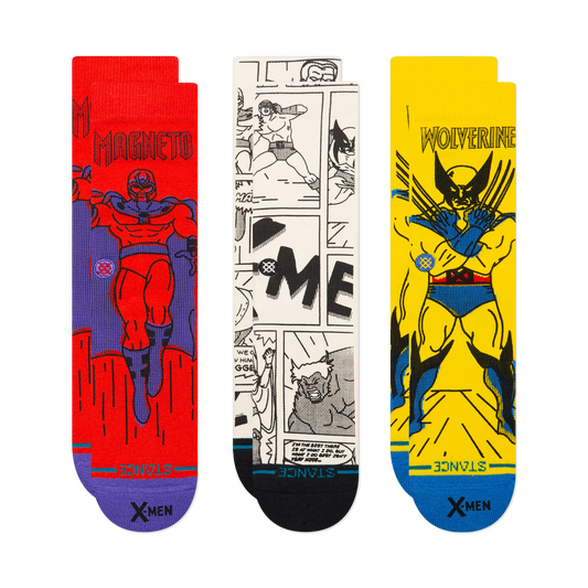 Stance Marvel Crew Sock 3 Pack Multi