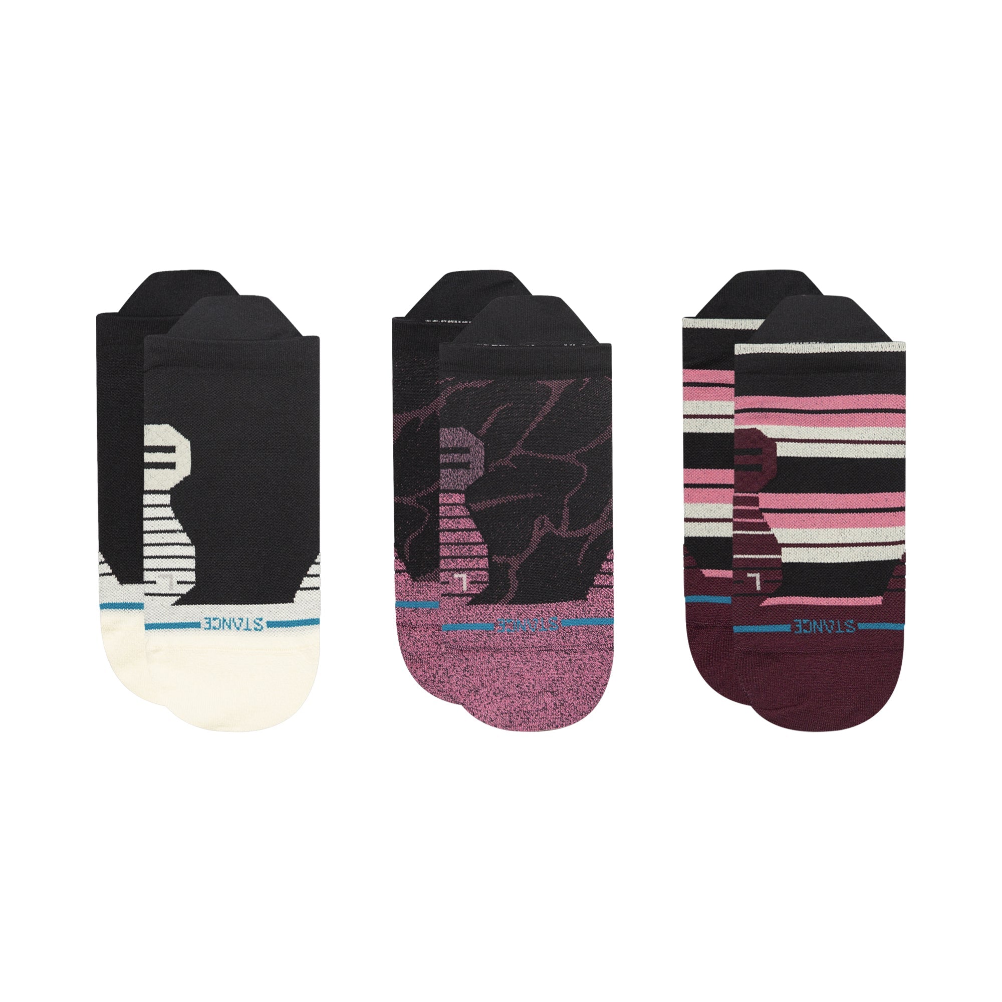 Stance Kindred Ultra Light Tab Sock 3 Pack Black