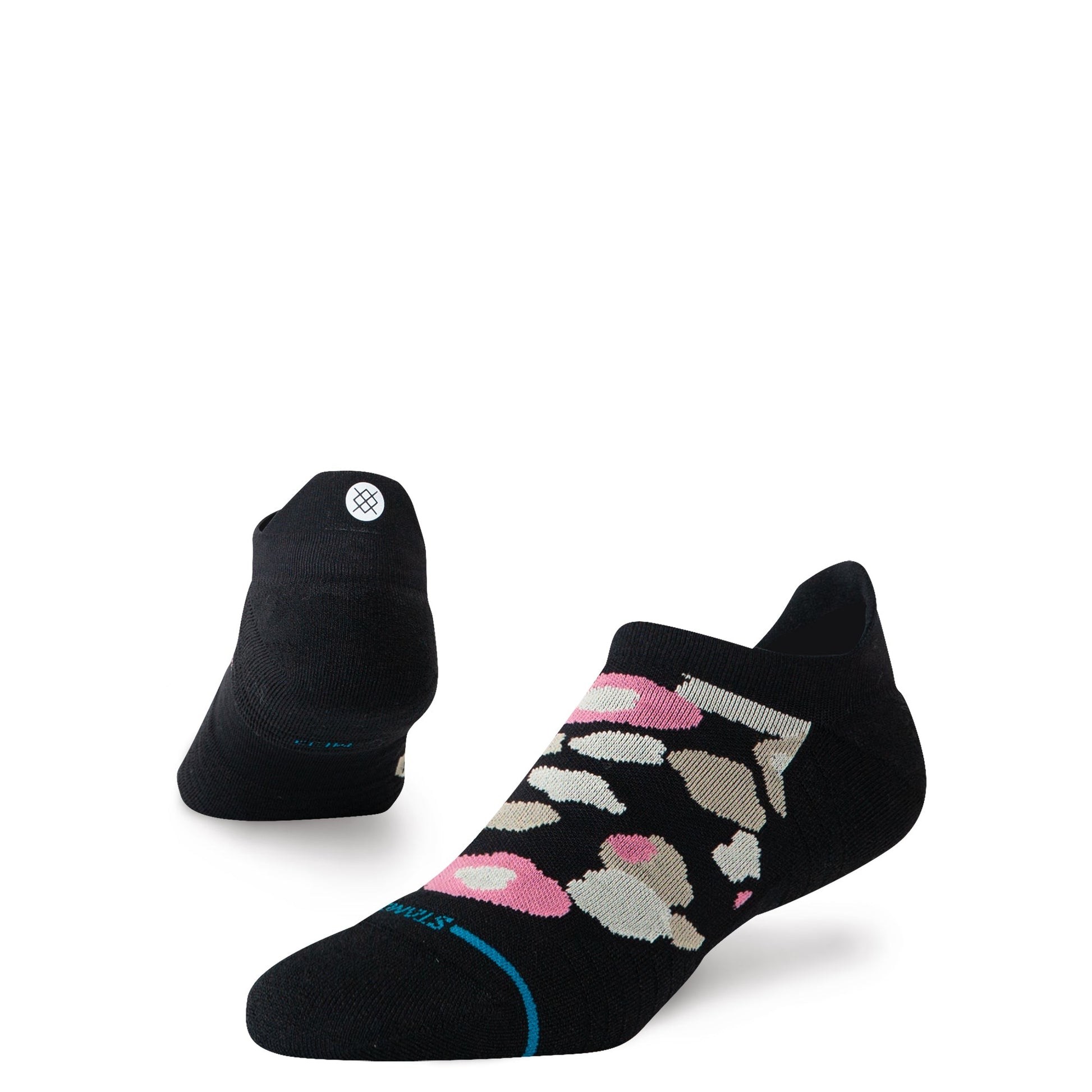 Stance Camo Floral Light Tab Sock Black