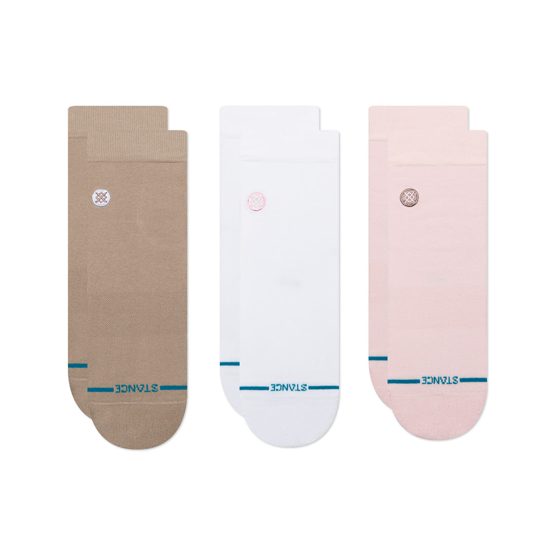 Stance Womens Icon Lowrider 3 Pack Sock Multi