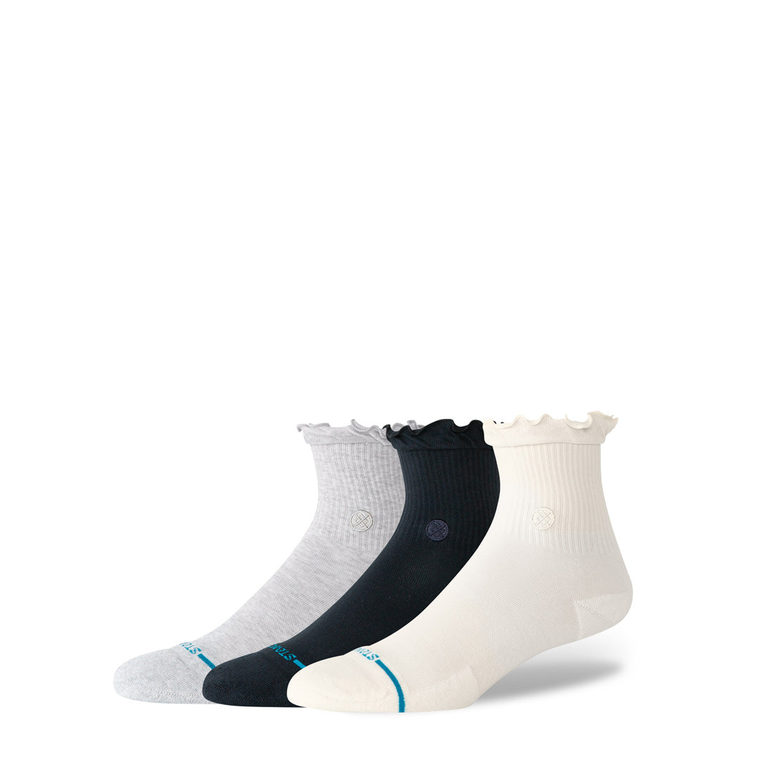 Stance Ruffle Icon Quarter Sock 3 Pack Multi