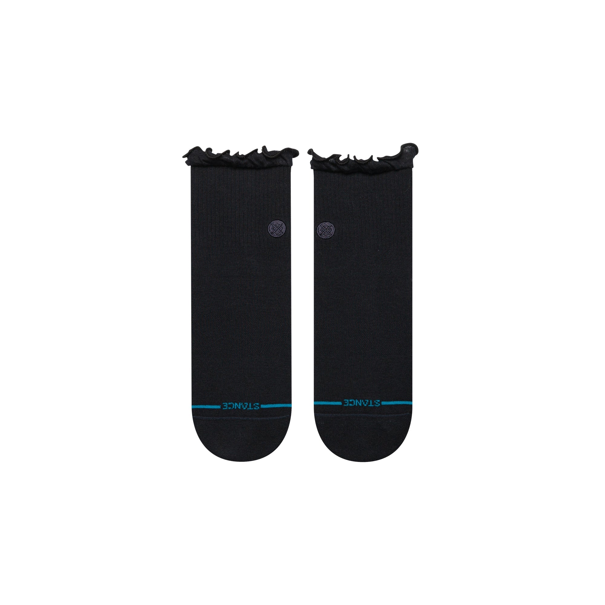 Stance Ruffle Icon Quarter Sock Black