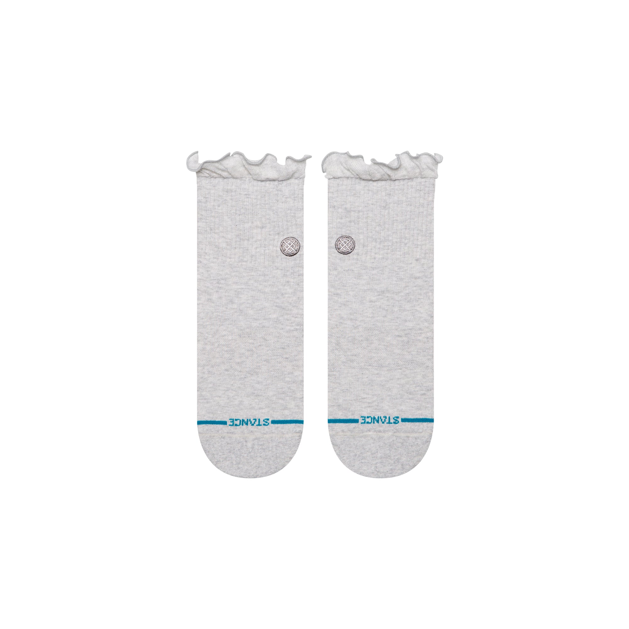 Stance Ruffle Icon Quarter Sock Heather Grey