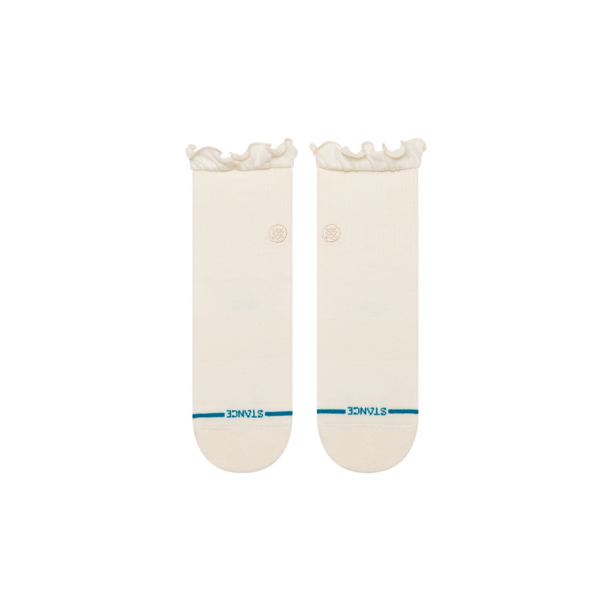 Stance Ruffle Icon Quarter Sock Ivory