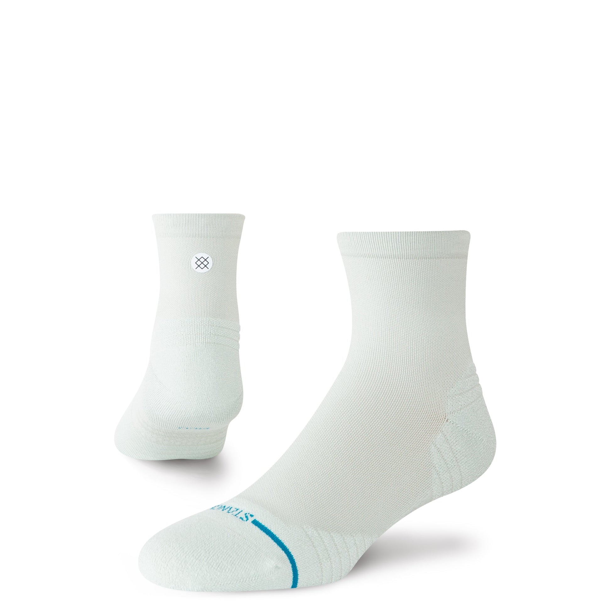 Stance Womens Solid Light Quarter Sock - Light Blue