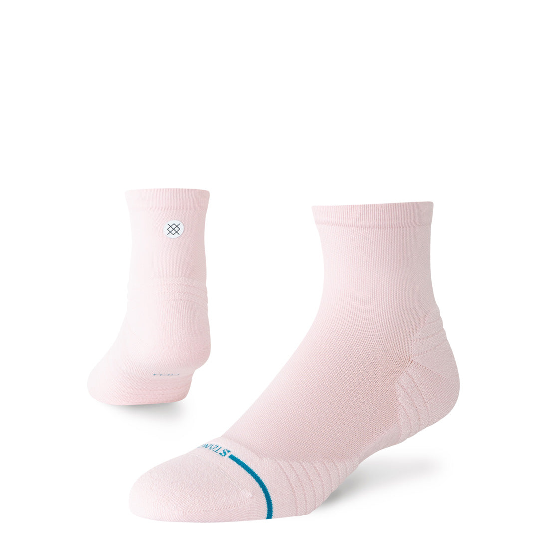 Stance Womens Solid Light Quarter Sock Pink