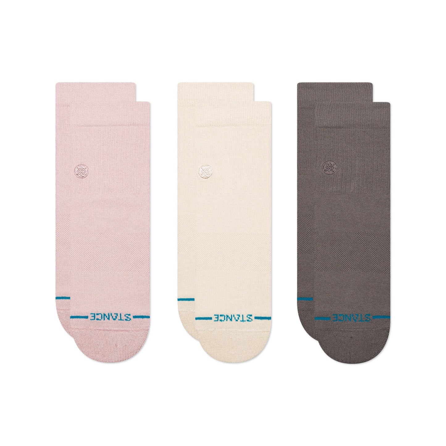 Stance Womens Icon Quarter Sock 3 Pack Lilac