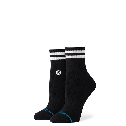 Stance Waffles N Butter Quarter Sock Black 