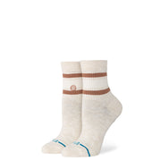 Stance Womens Boyd Slub Quarter Sock Cream