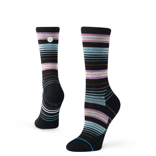 Stance Rockford Light Wool Crew Sock Berry