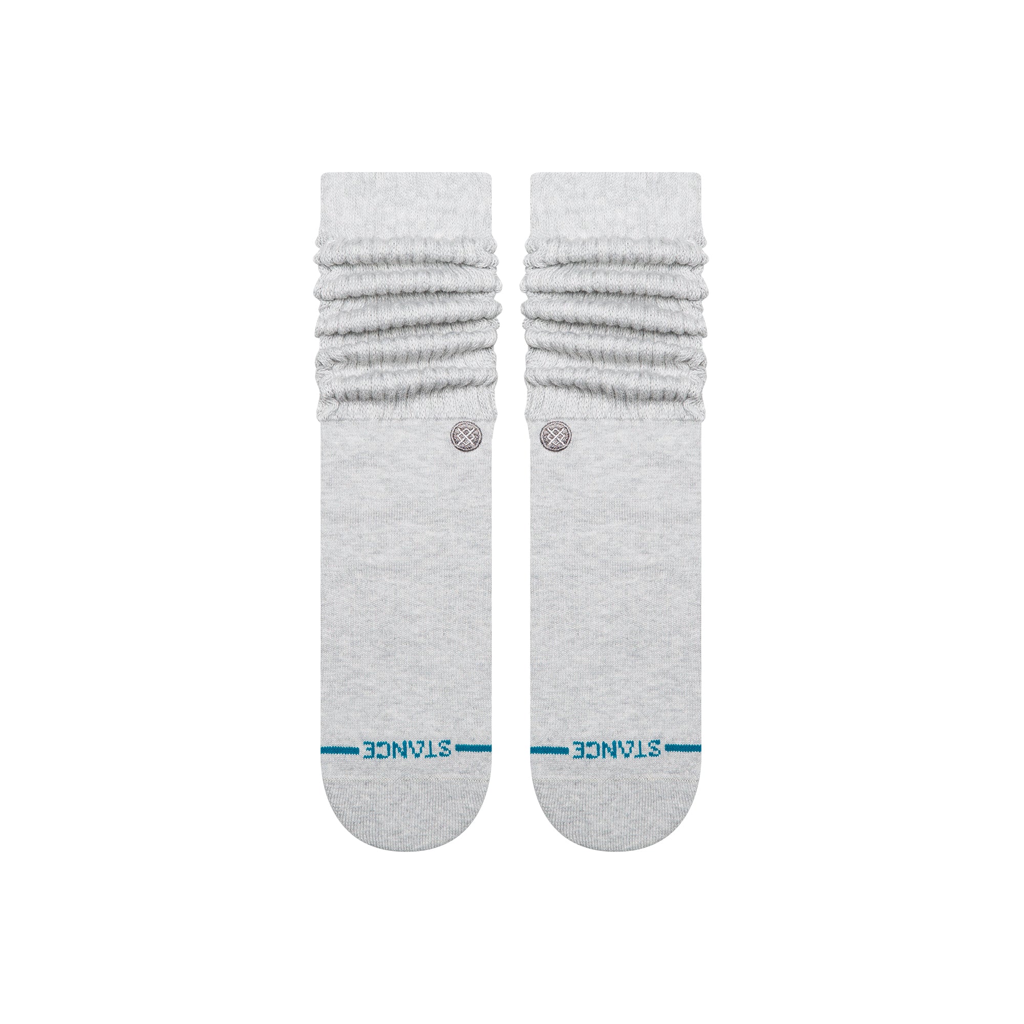 Stance Womens Icon Slouch Crew Sock Heather Grey