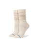 Stance Womens Icon Slouch Crew Sock Oatmeal