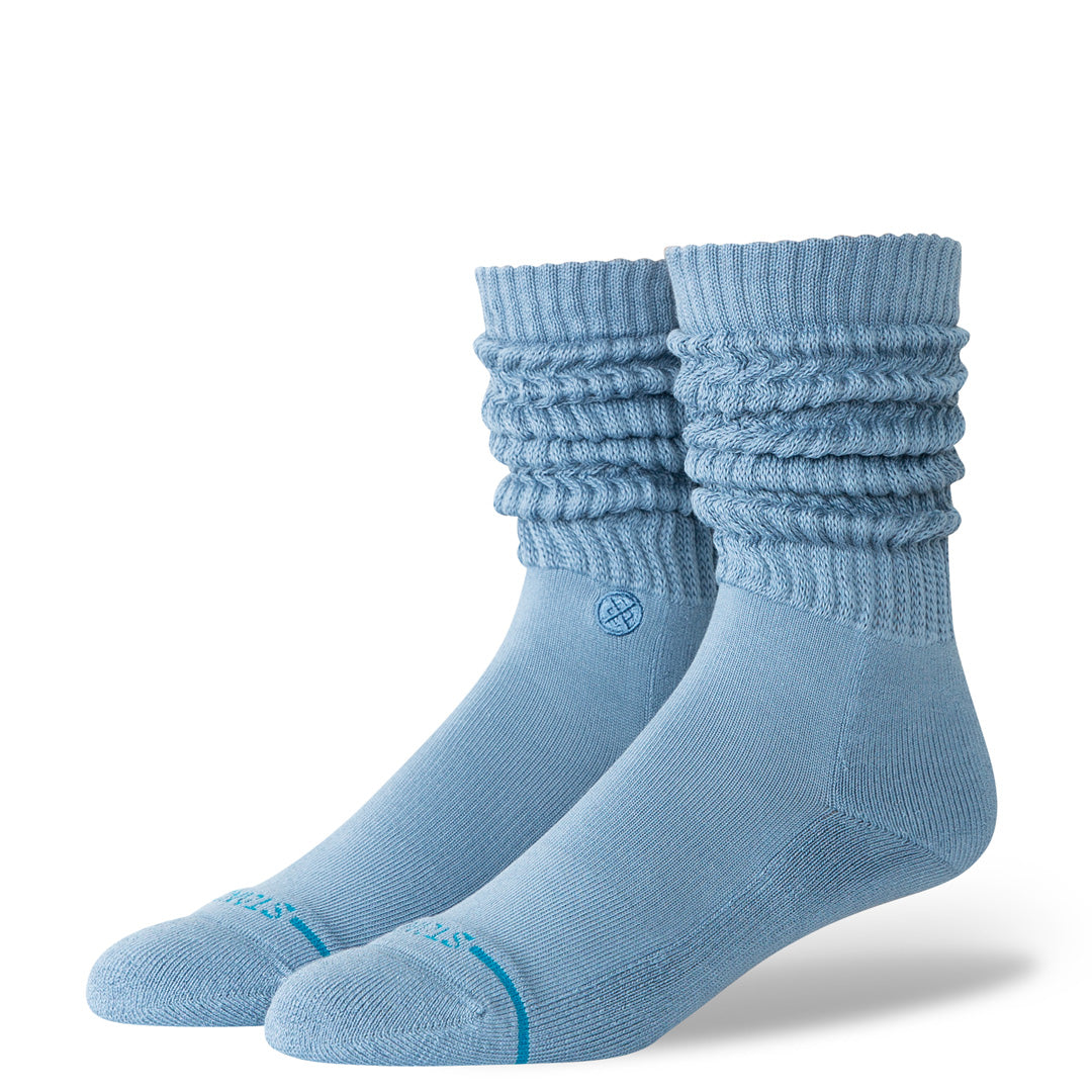 Stance Womens Icon Slouch Crew Sock Windward Blue