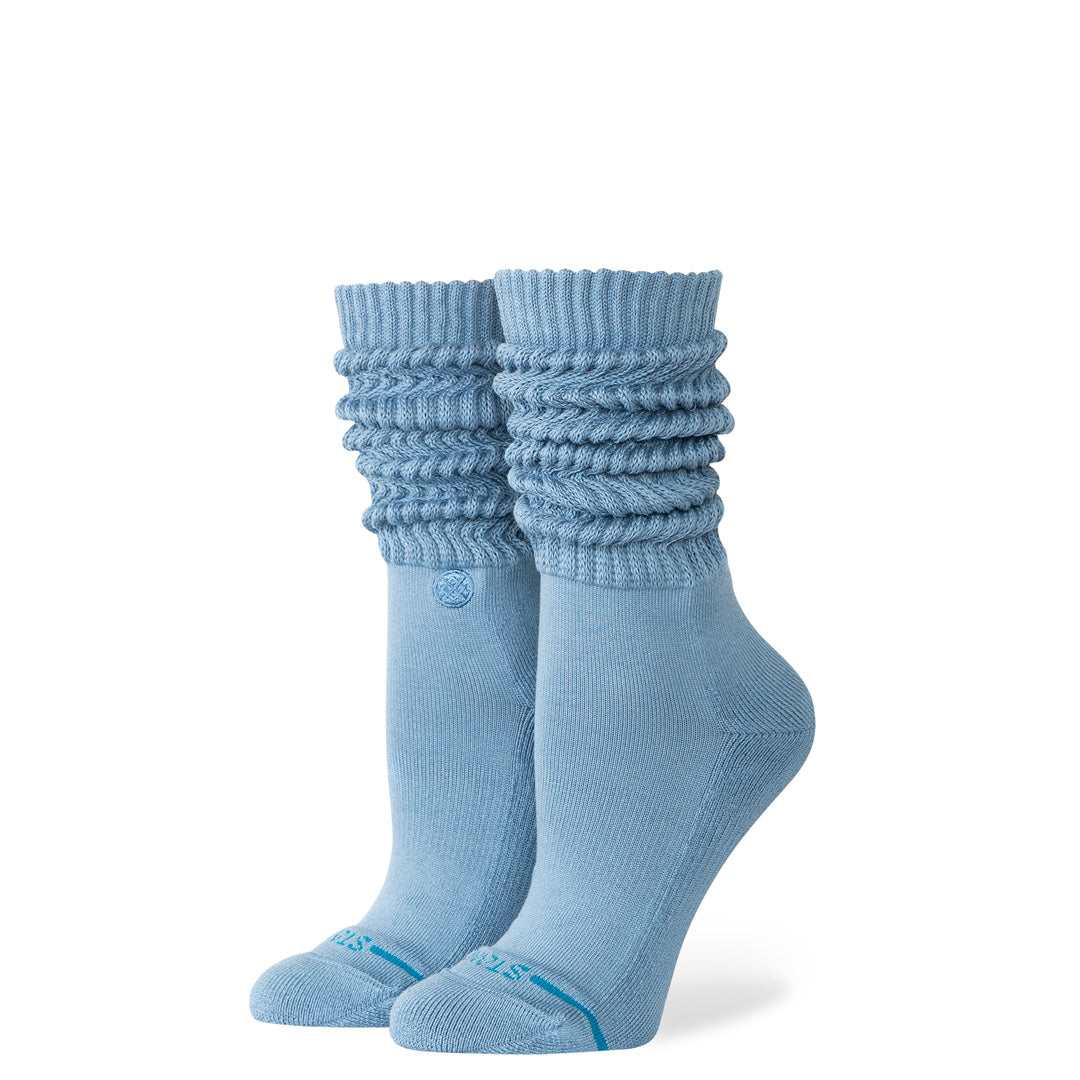 Stance Womens Icon Slouch Crew Sock Windward Blue