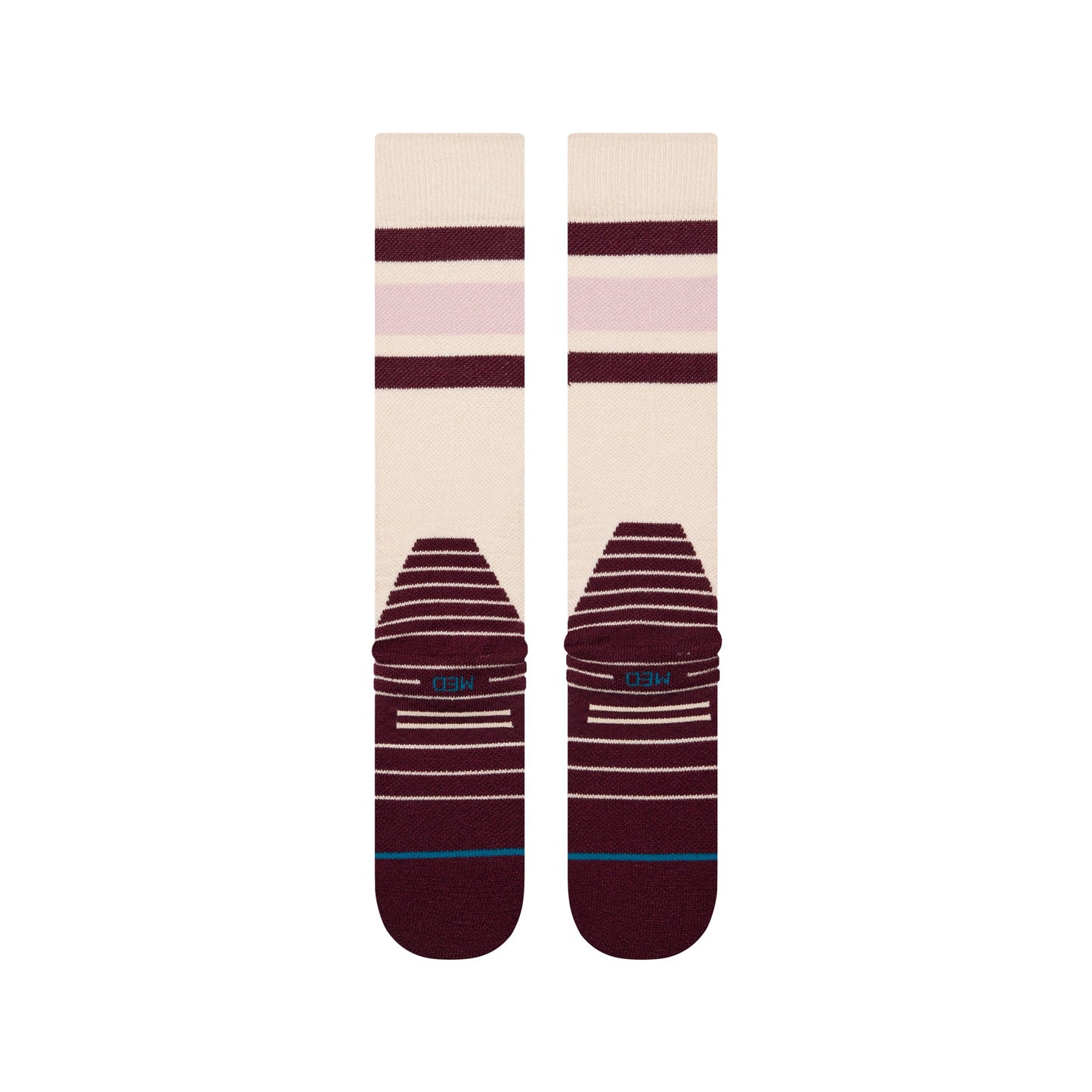 Stance Womens Boyd Mid Wool Snow Sock Oatmeal