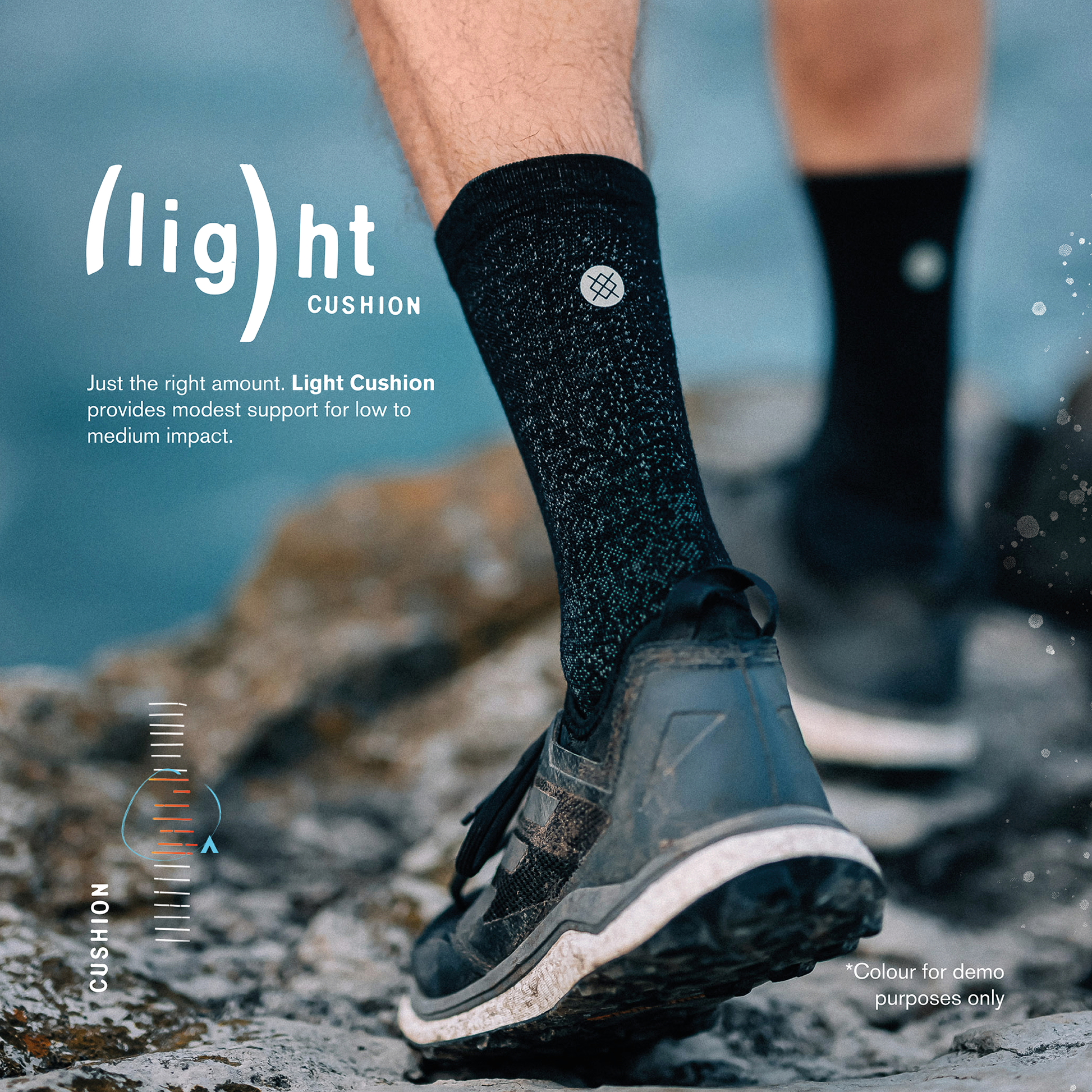 Stance Socks RUN CREW White
