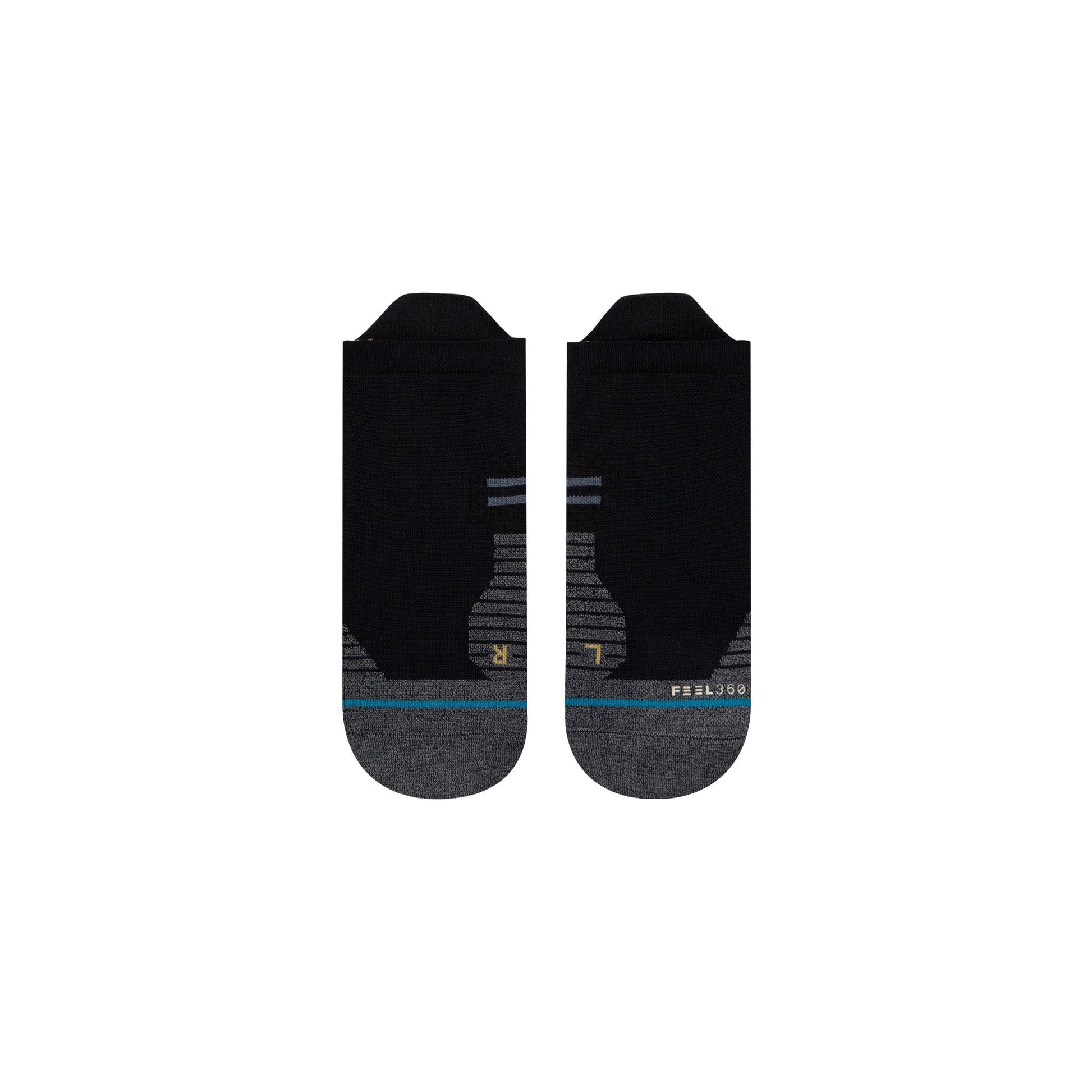 Stance Run Light Tab Sock Black