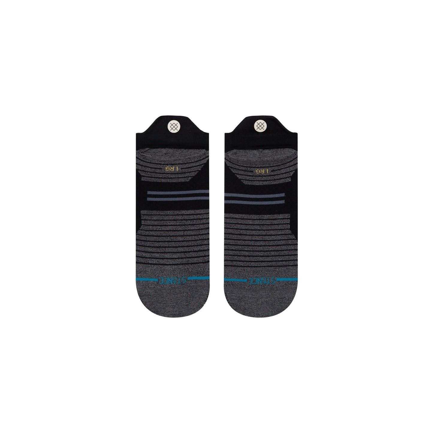 Stance Socks RUN LIGHT TAB Black