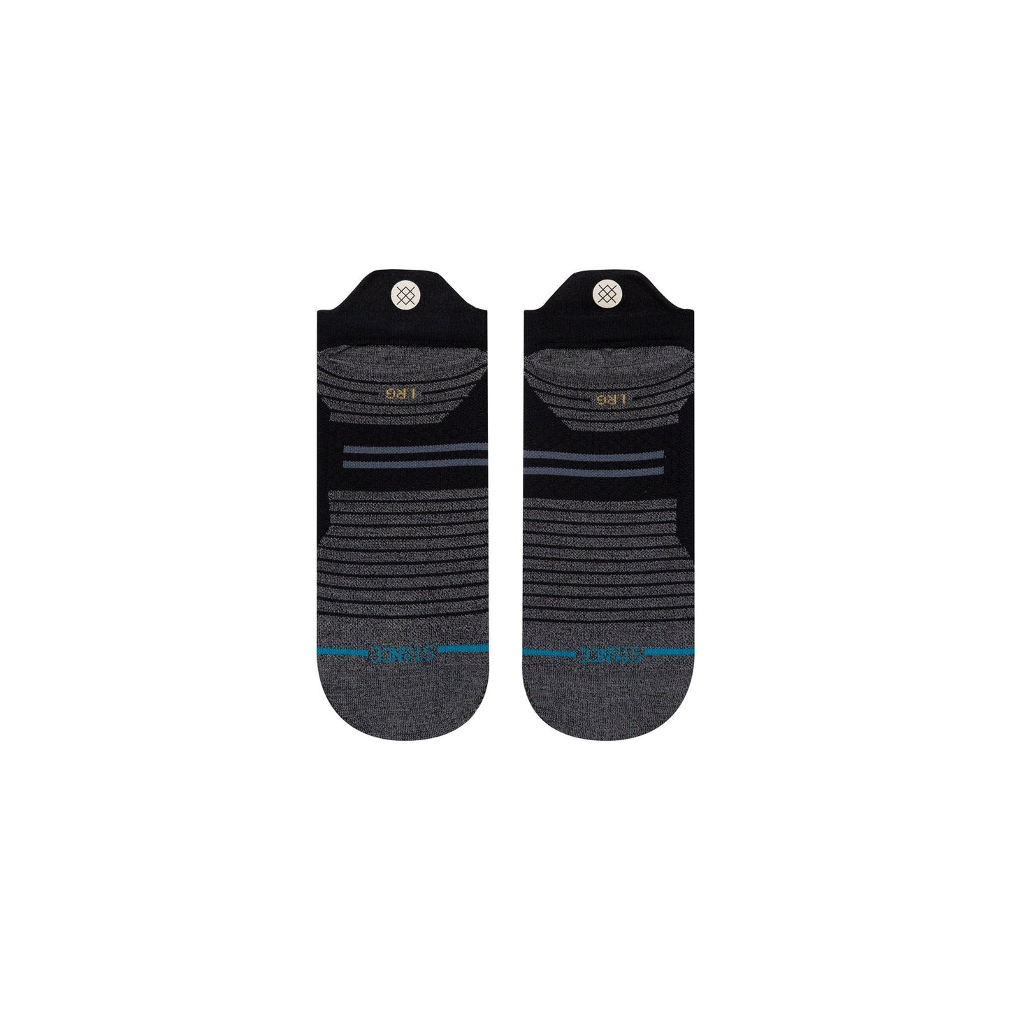 Stance Run Light Tab Sock Black