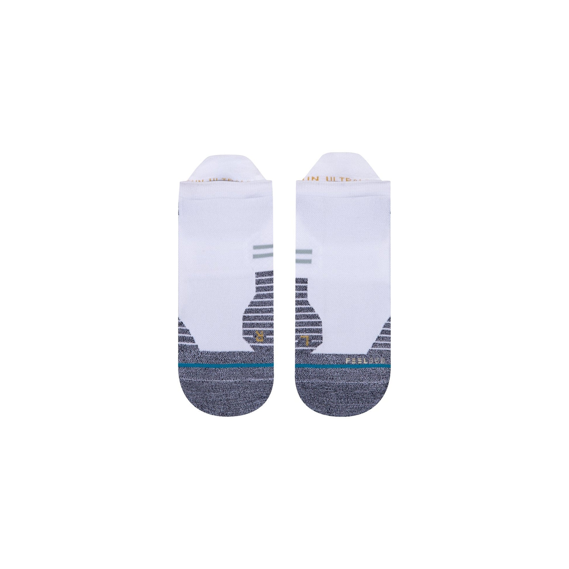 Stance Run Light Tab Sock White