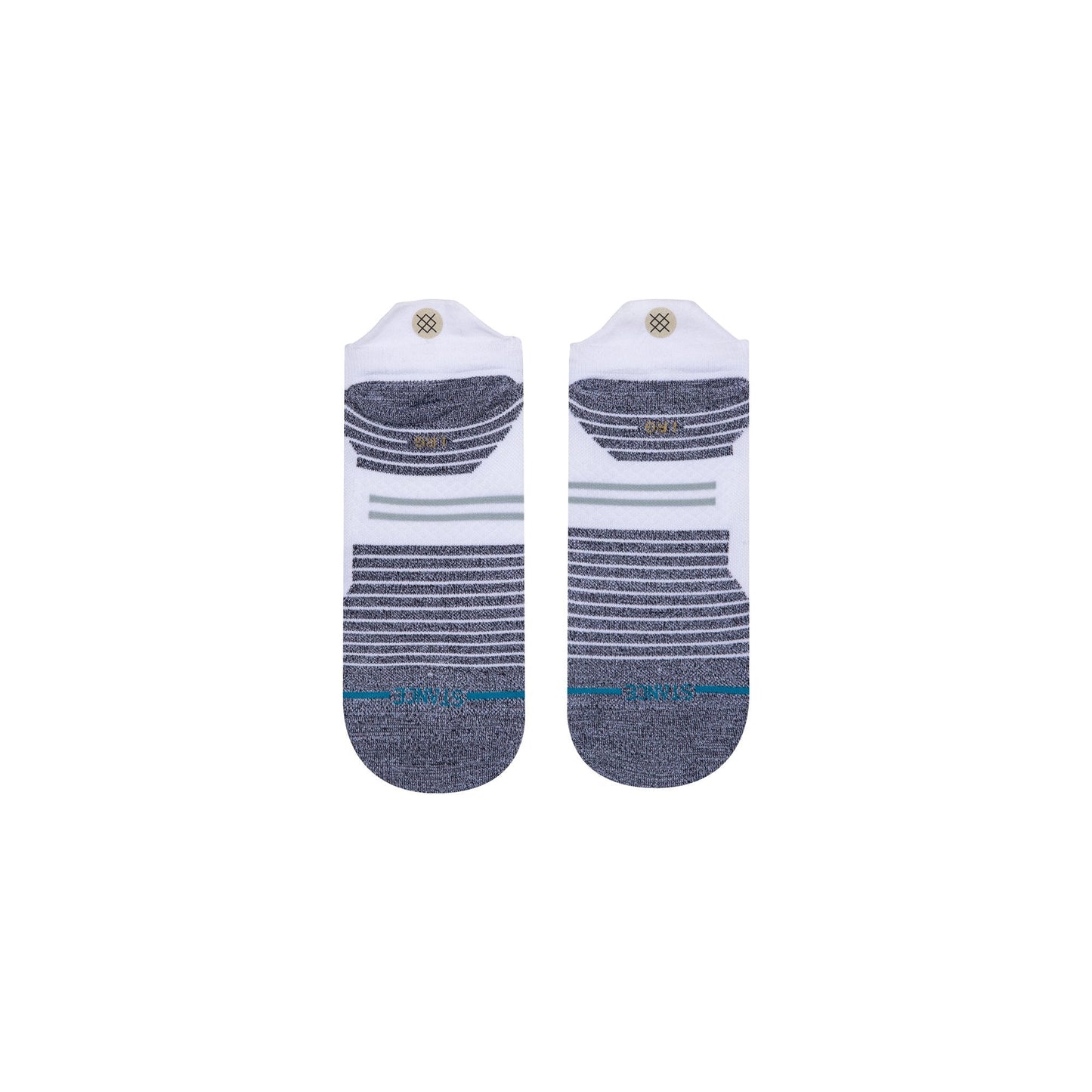 Stance Run Light Tab Sock White