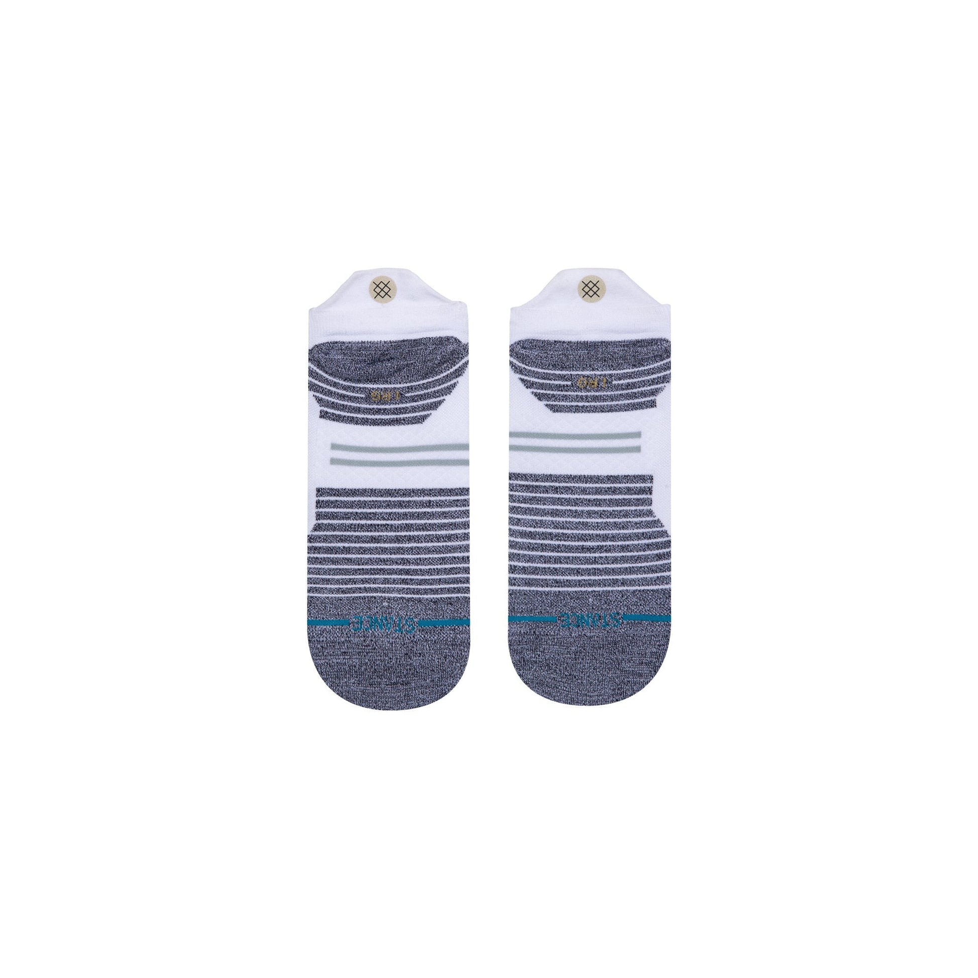 Stance Run Light Tab Sock White