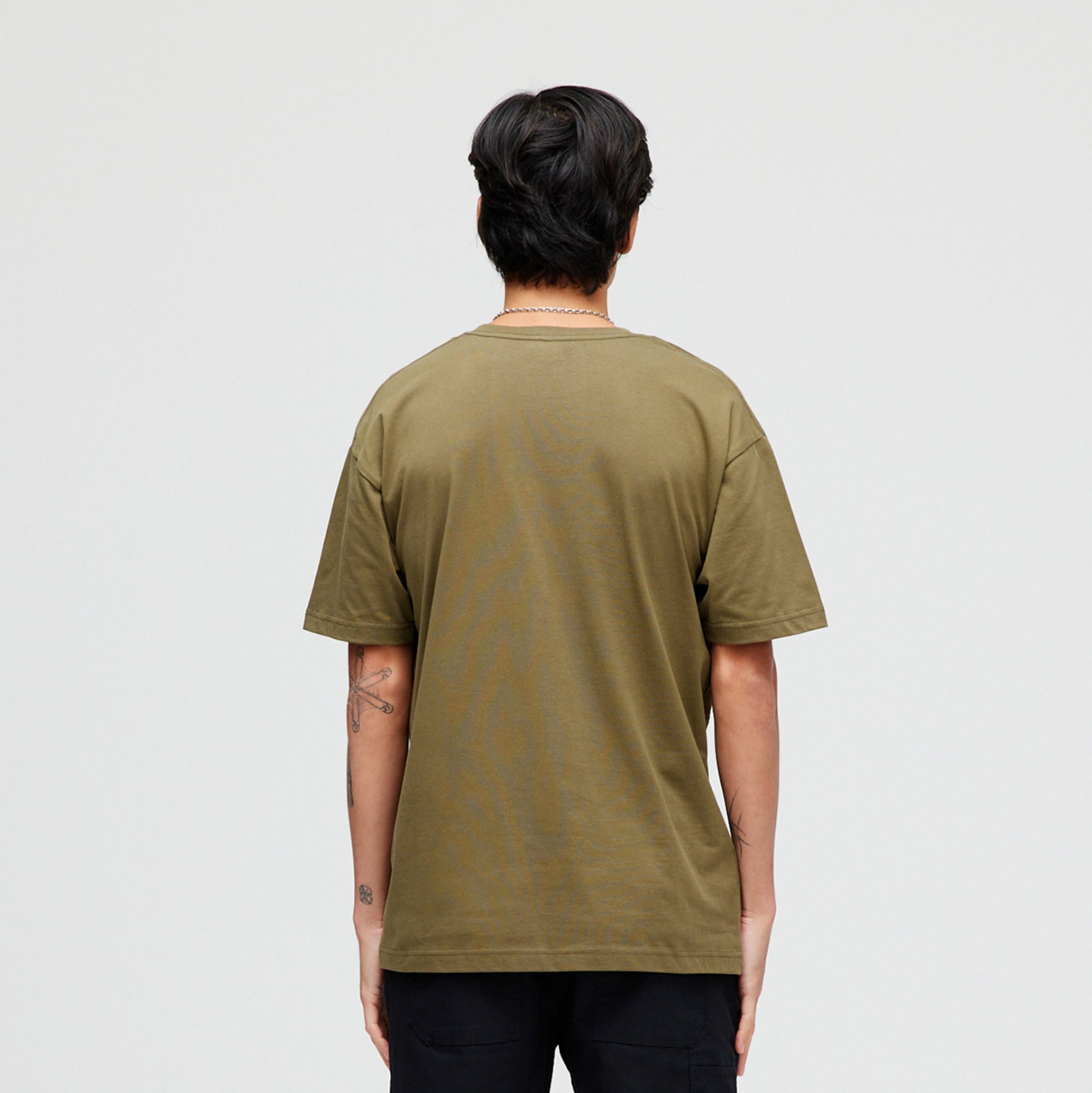 Stance Oasis T-Shirt Military Green |model