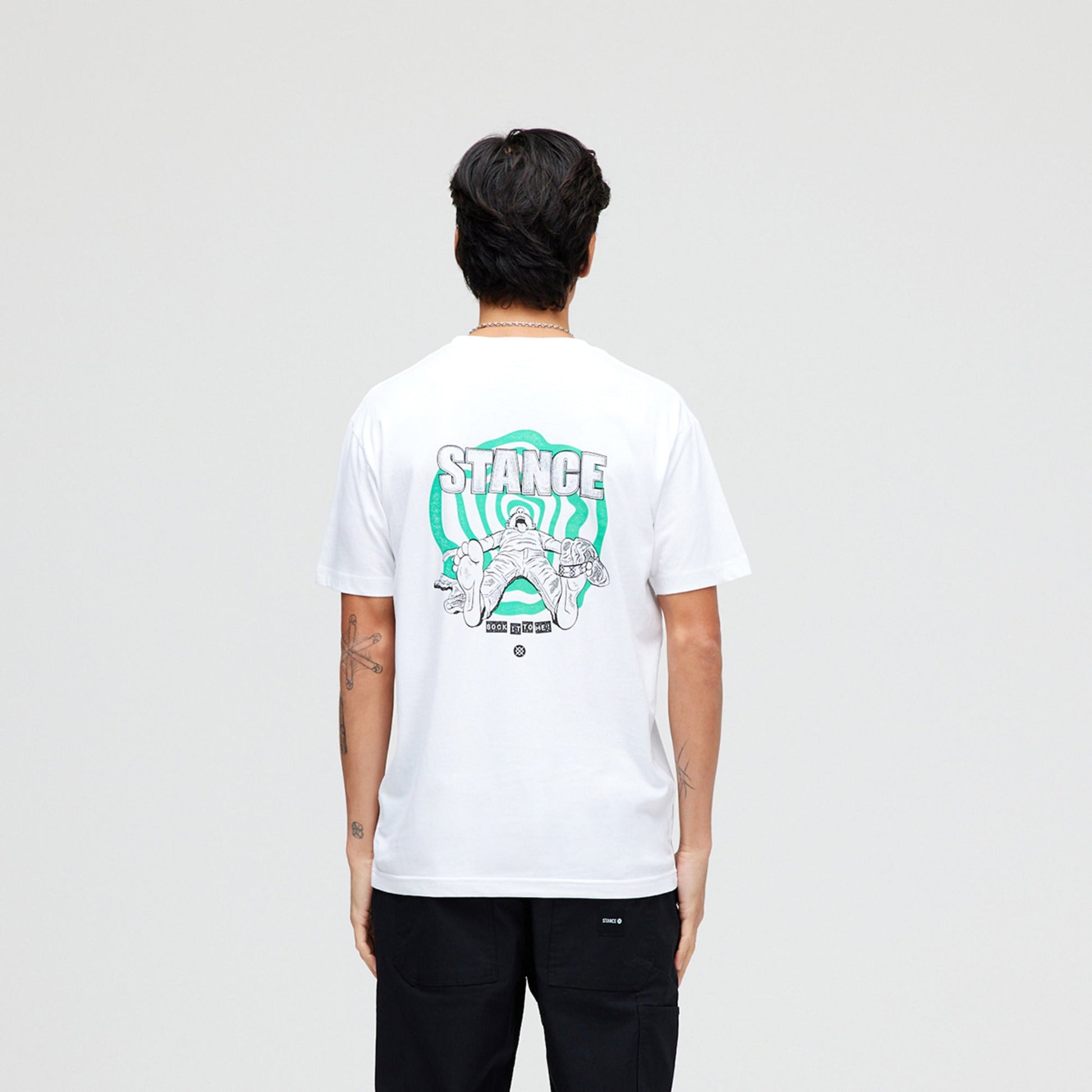 Stance Sock It To Me T-Shirt White |model