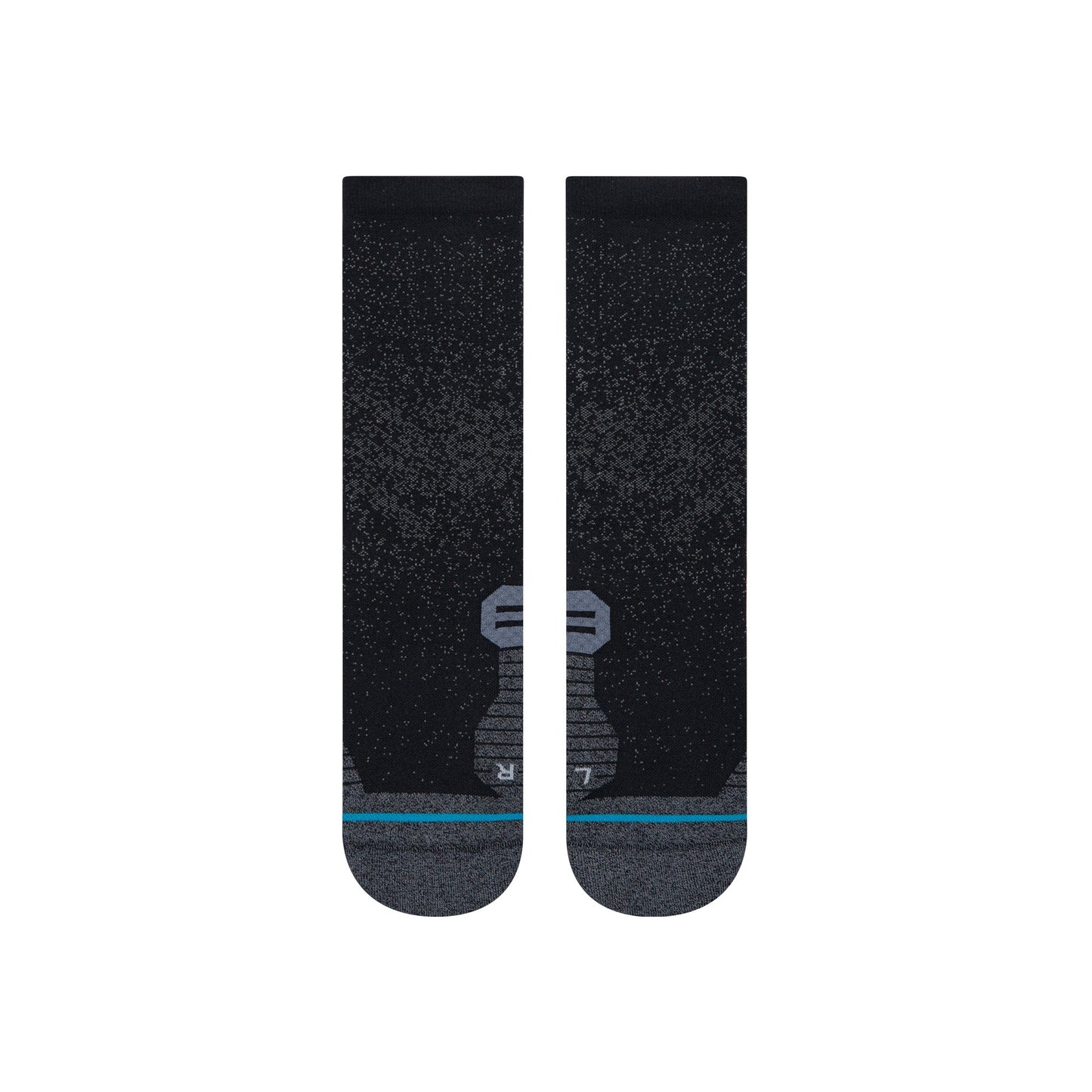 Stance Socks RUN CREW Black