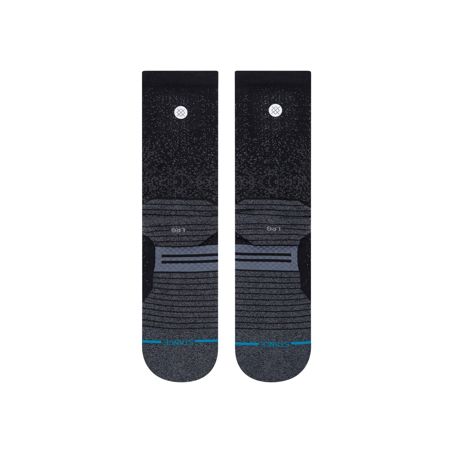 Stance Socks RUN CREW Black