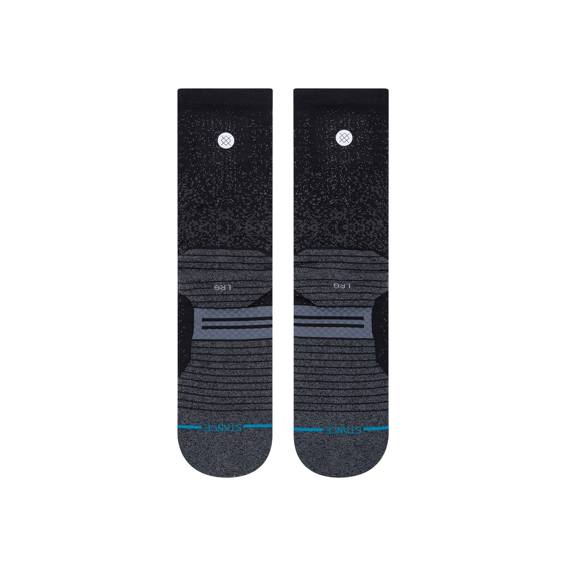 Stance Socks RUN CREW Black