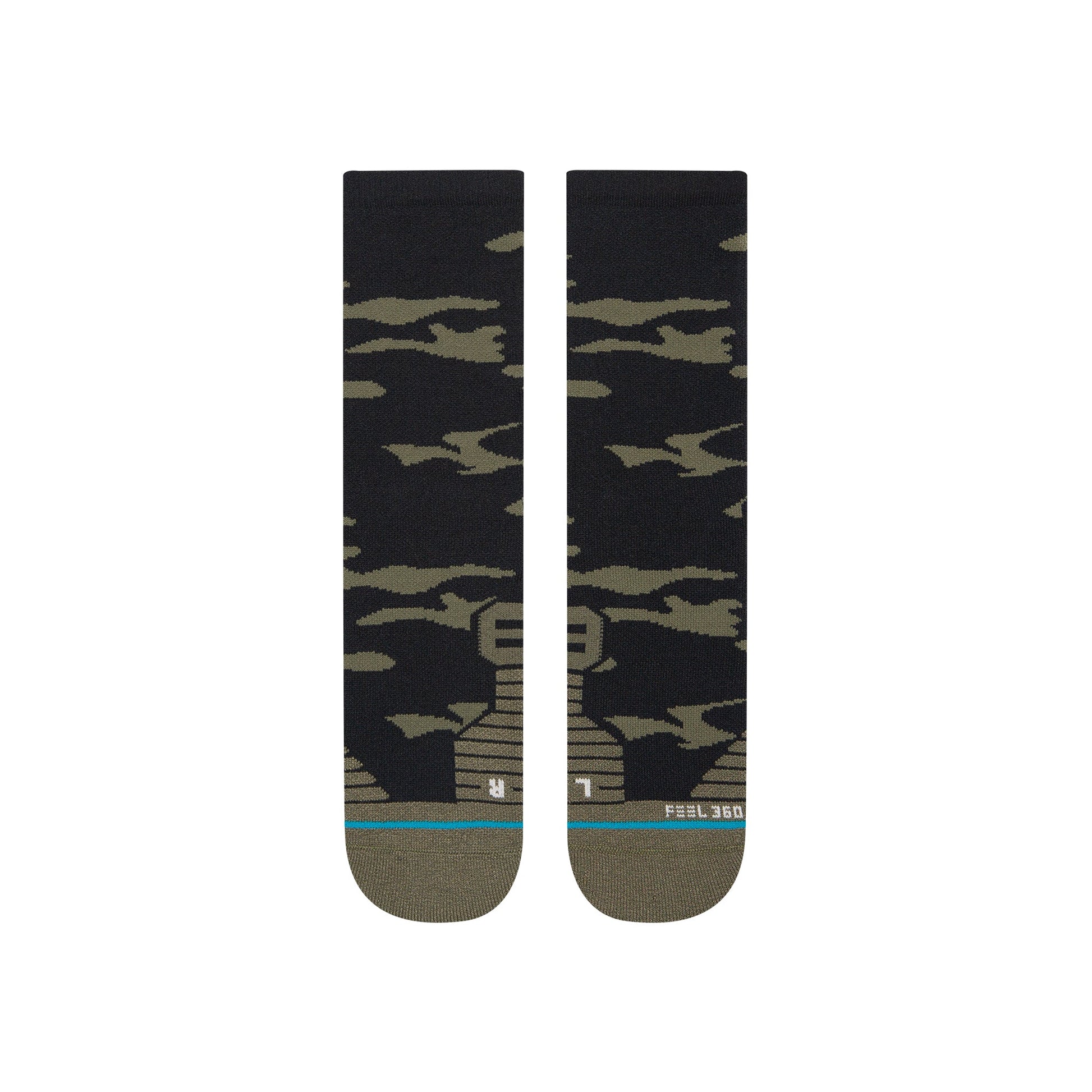 Stance Klickers Crew Sock Camo