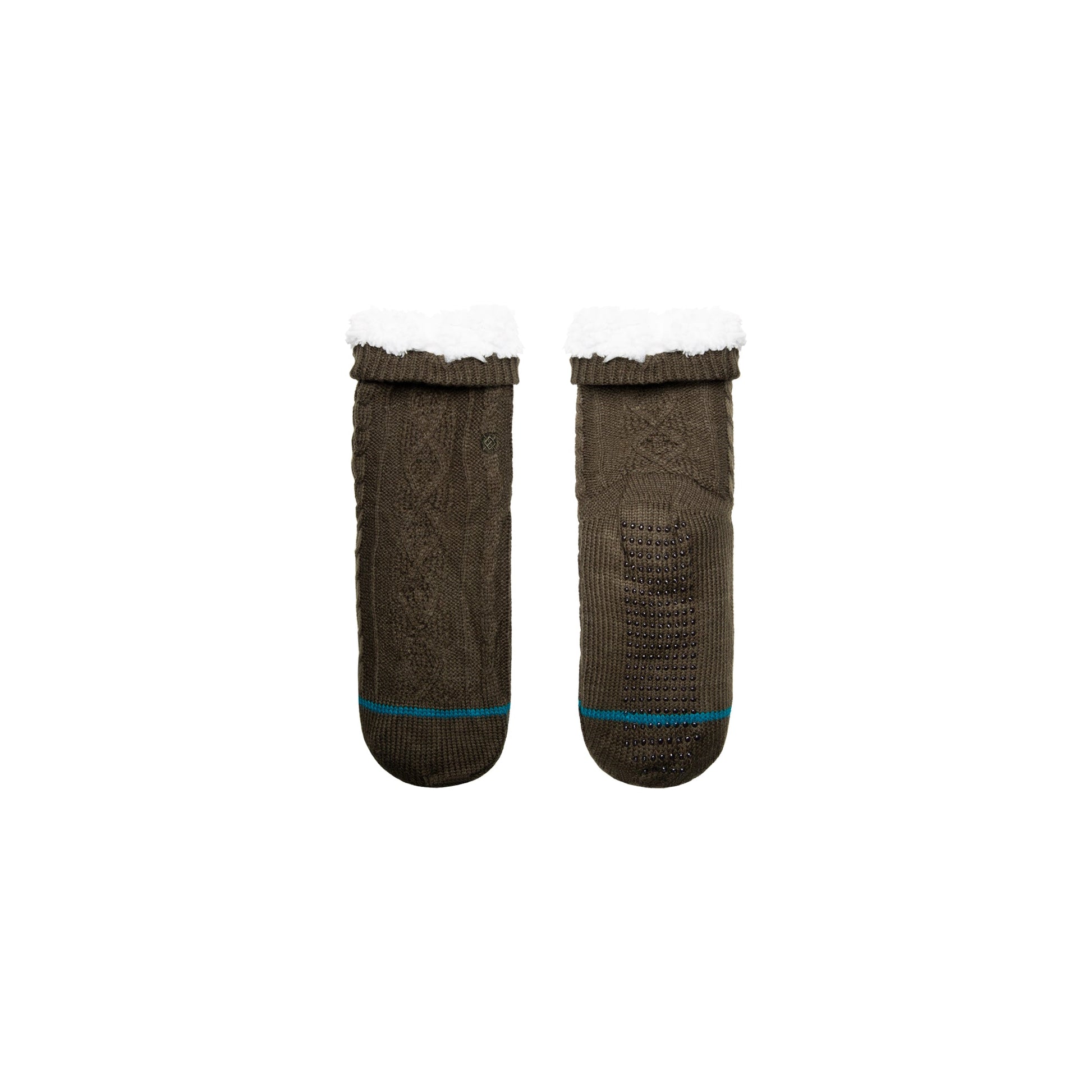 Stance Forest Crew Sock Dark Green