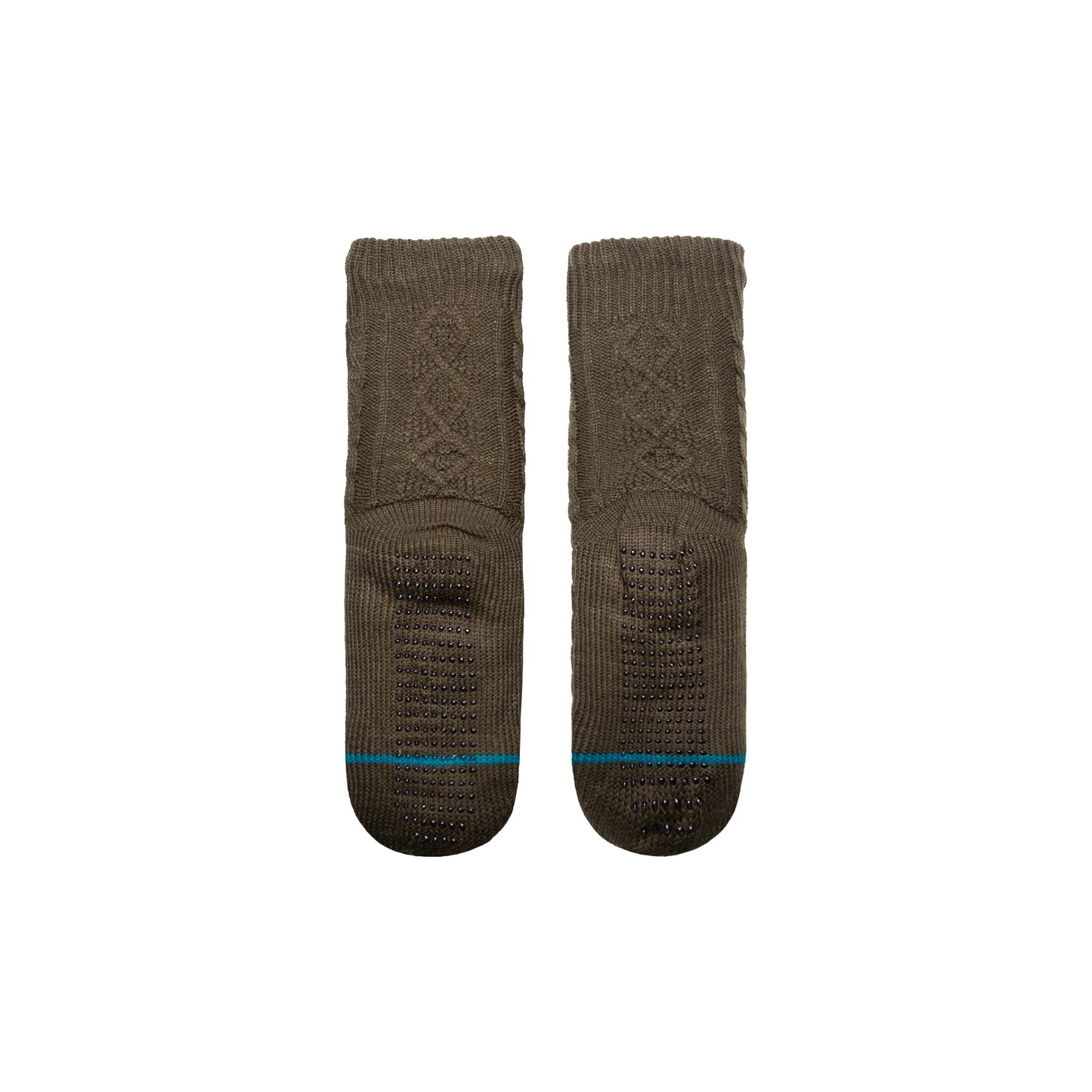 Stance Forest Crew Sock Dark Green