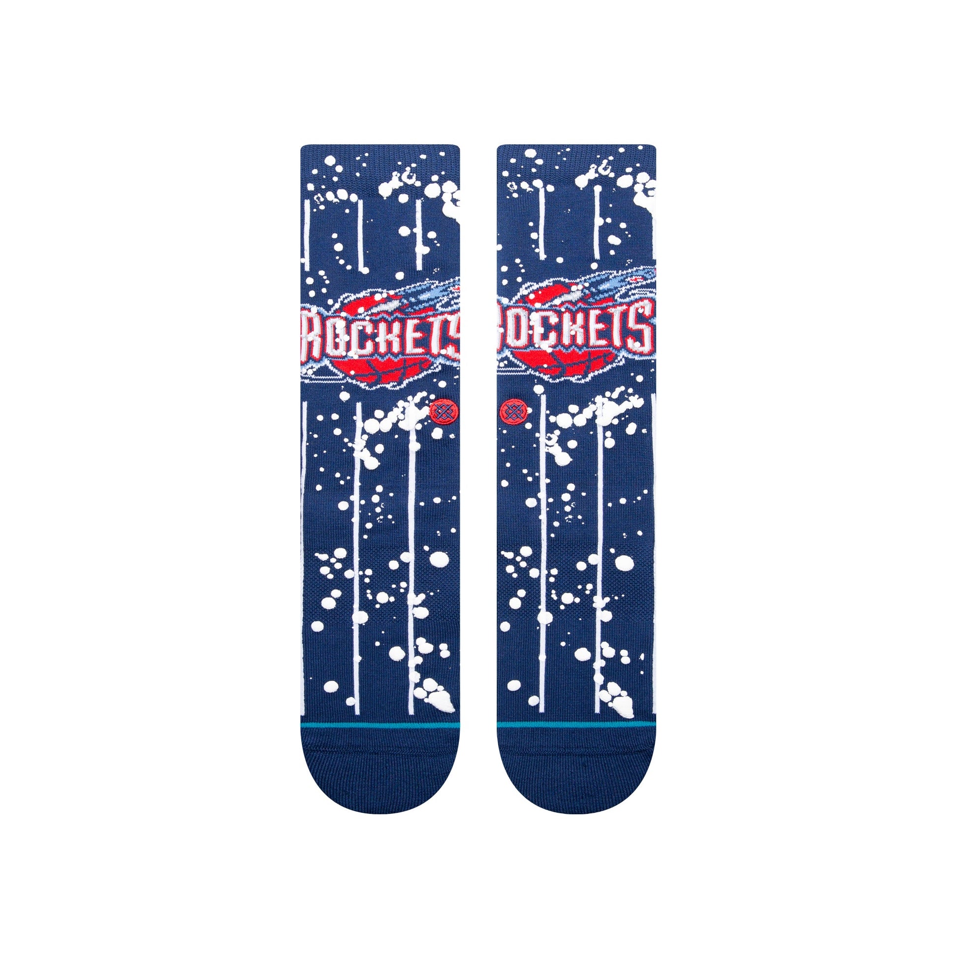 Stance Overspray Houston Rockets Crew Sock Navy