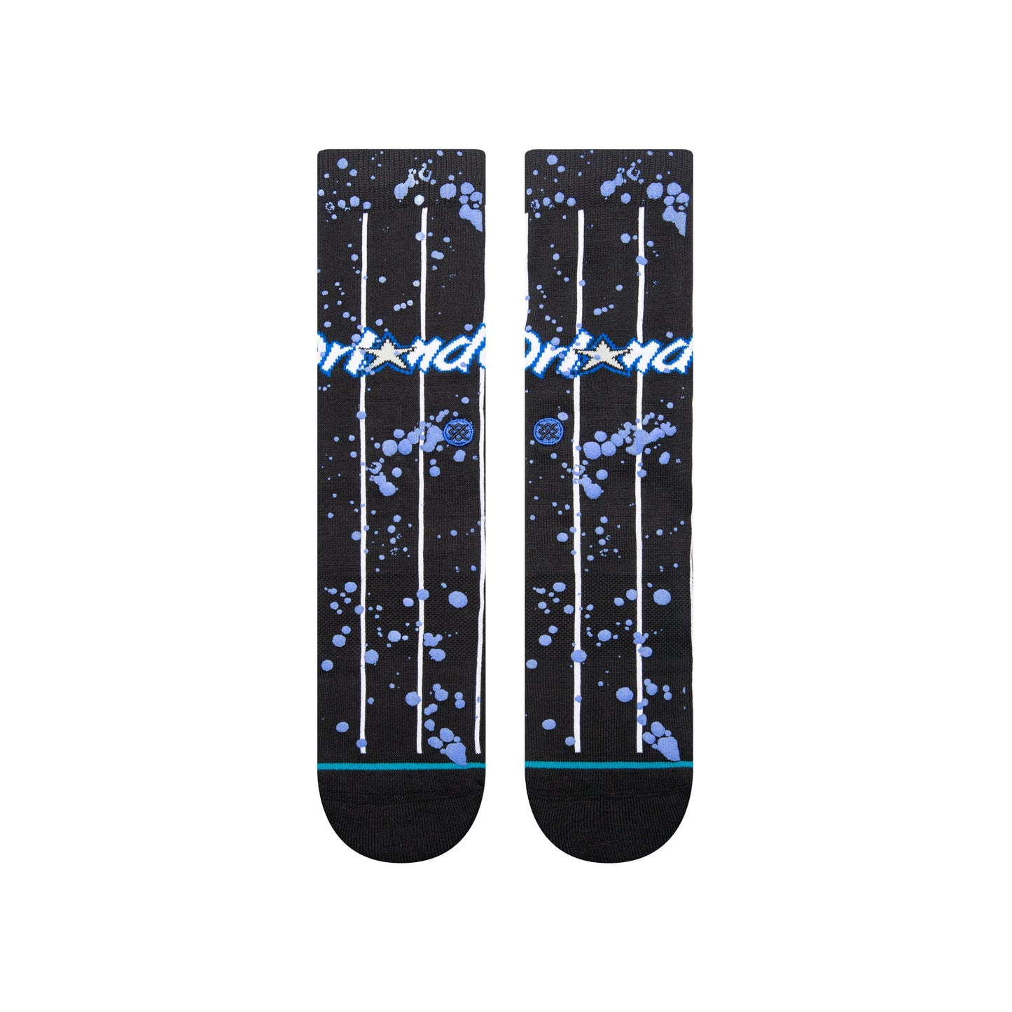 Stance Overspray Orlando Magic Crew Sock Black