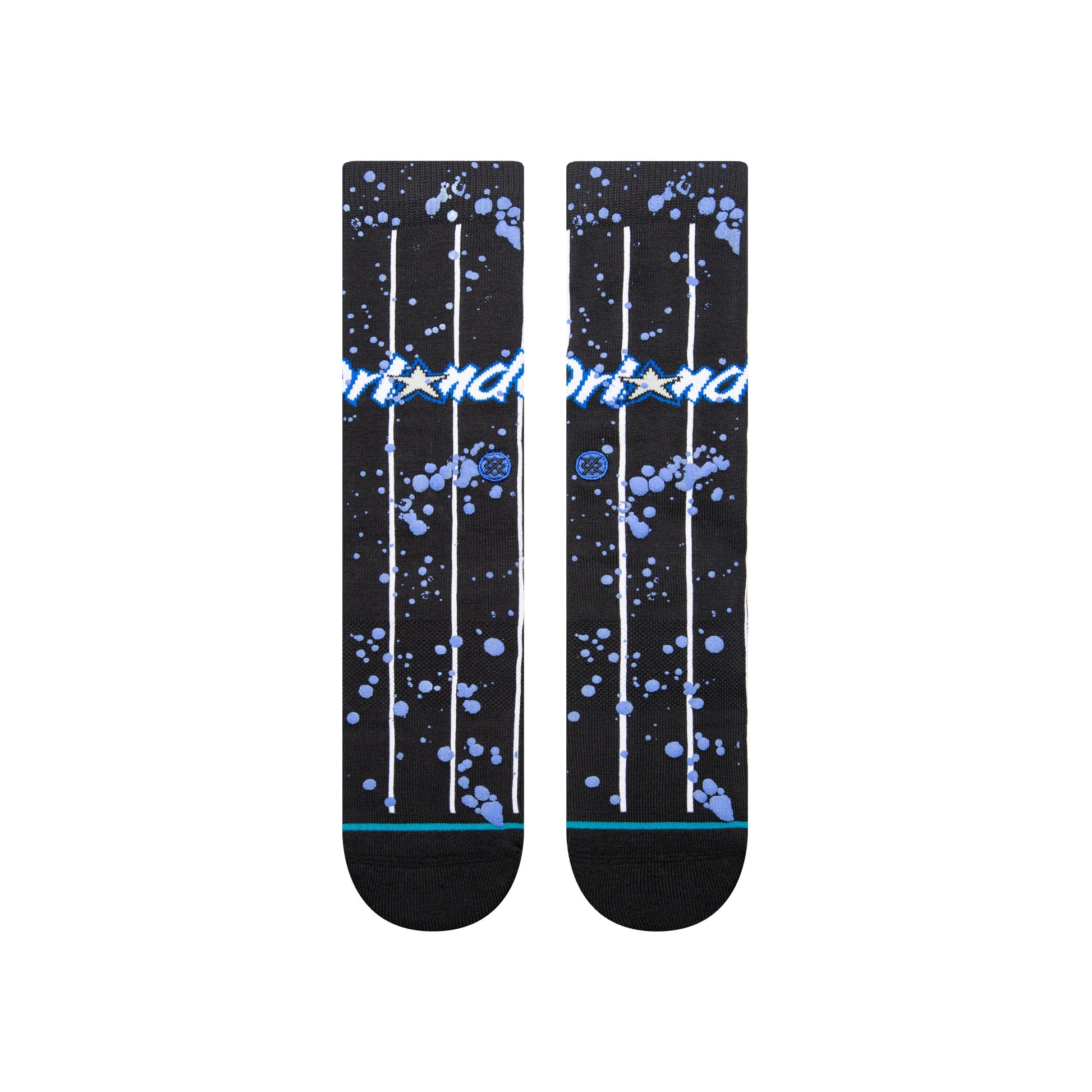 Stance Overspray Orlando Magic Crew Sock Black