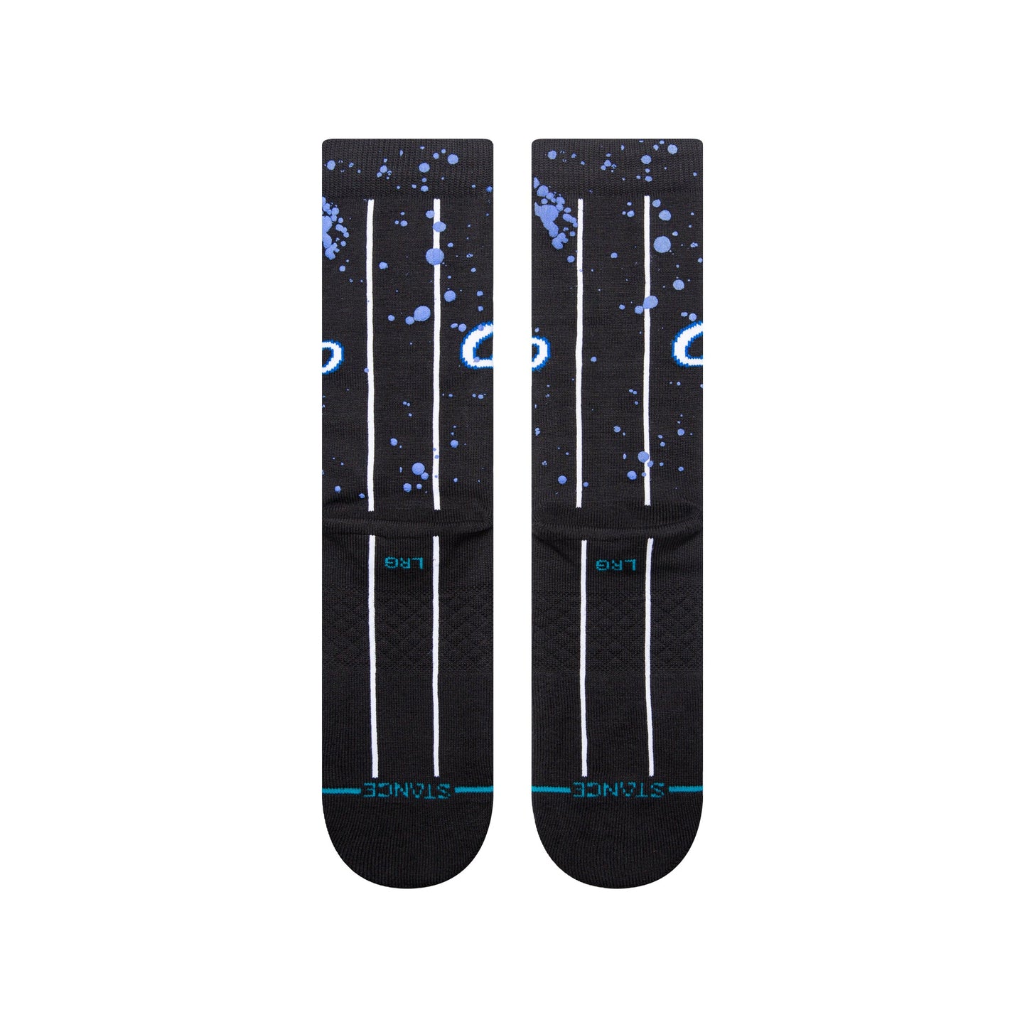 Stance Overspray Orlando Magic Crew Sock Black