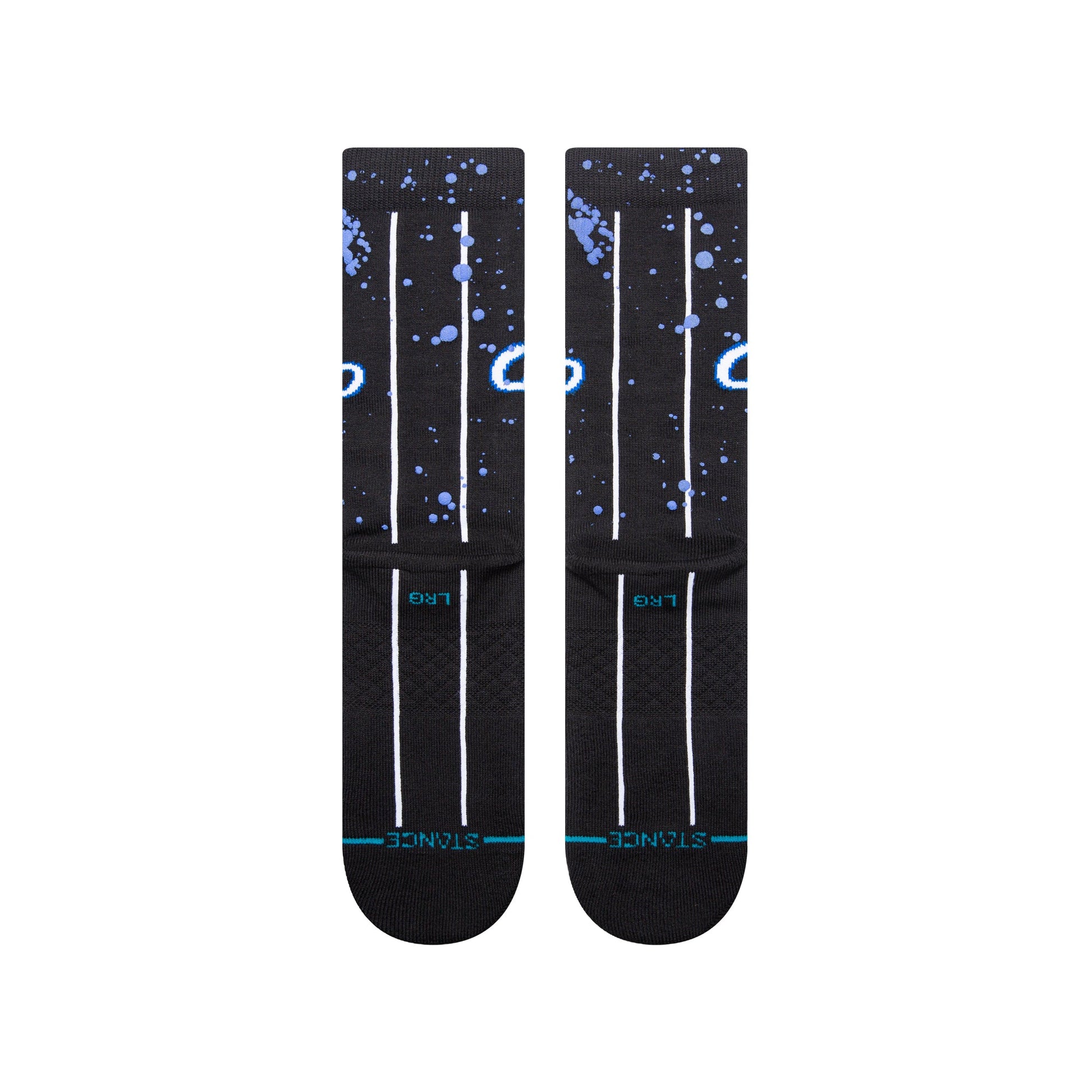 Stance Overspray Orlando Magic Crew Sock Black